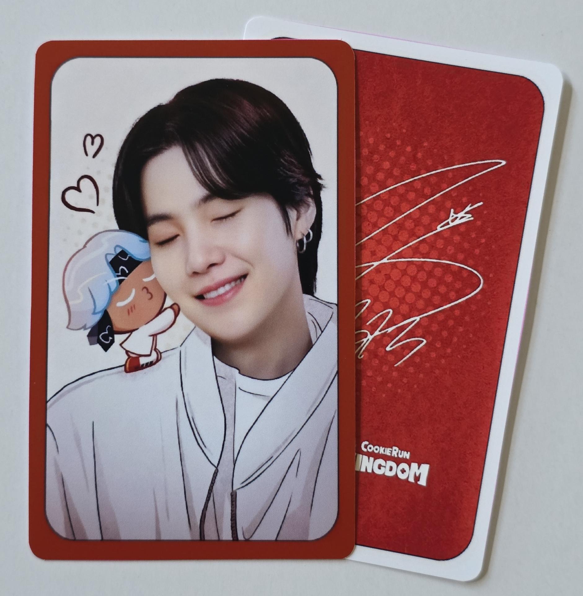 BTS - Cookie Run Kingdom MIC Drop Photocards