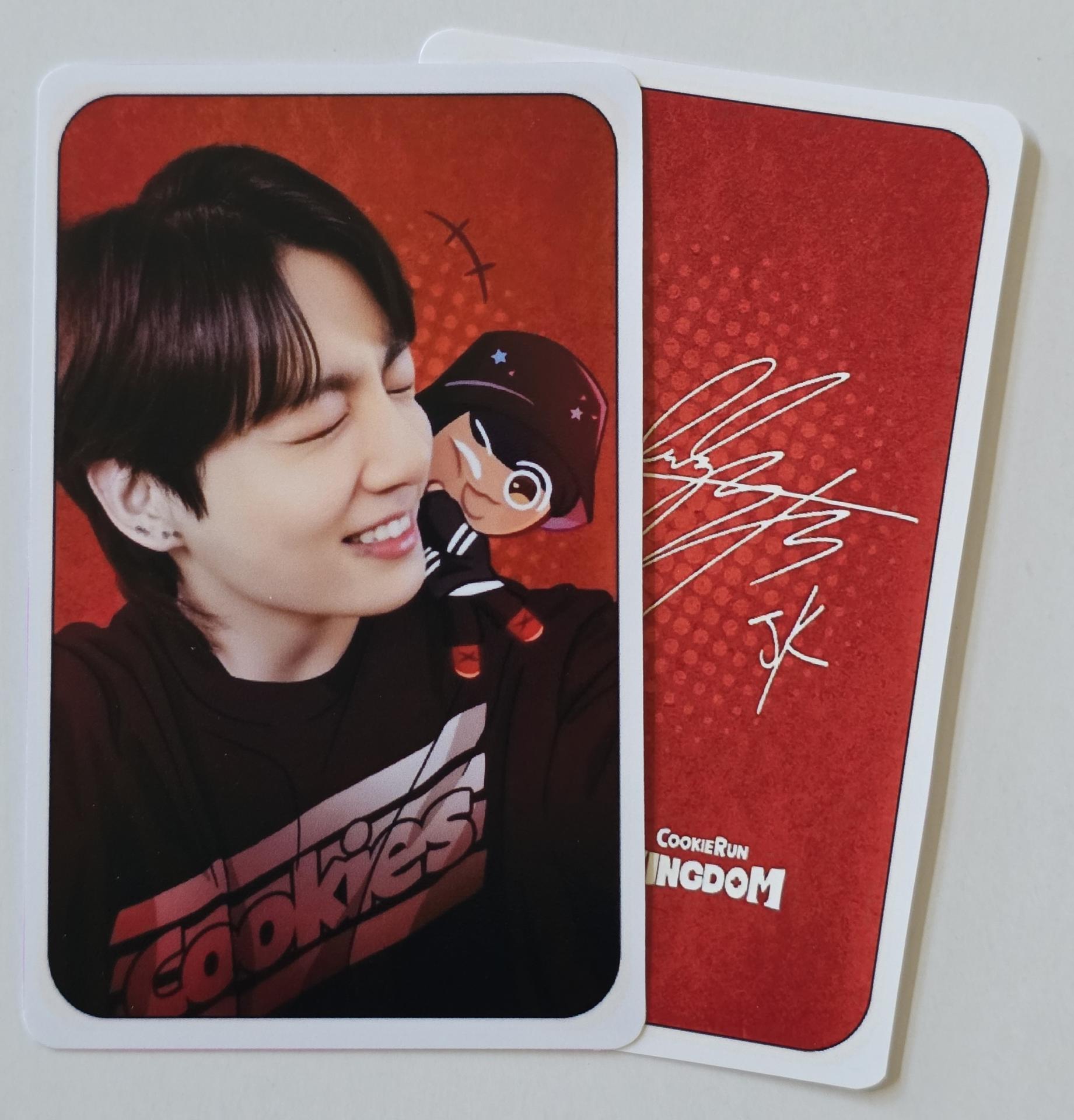 BTS - Cookie Run Kingdom MIC Drop Photocards