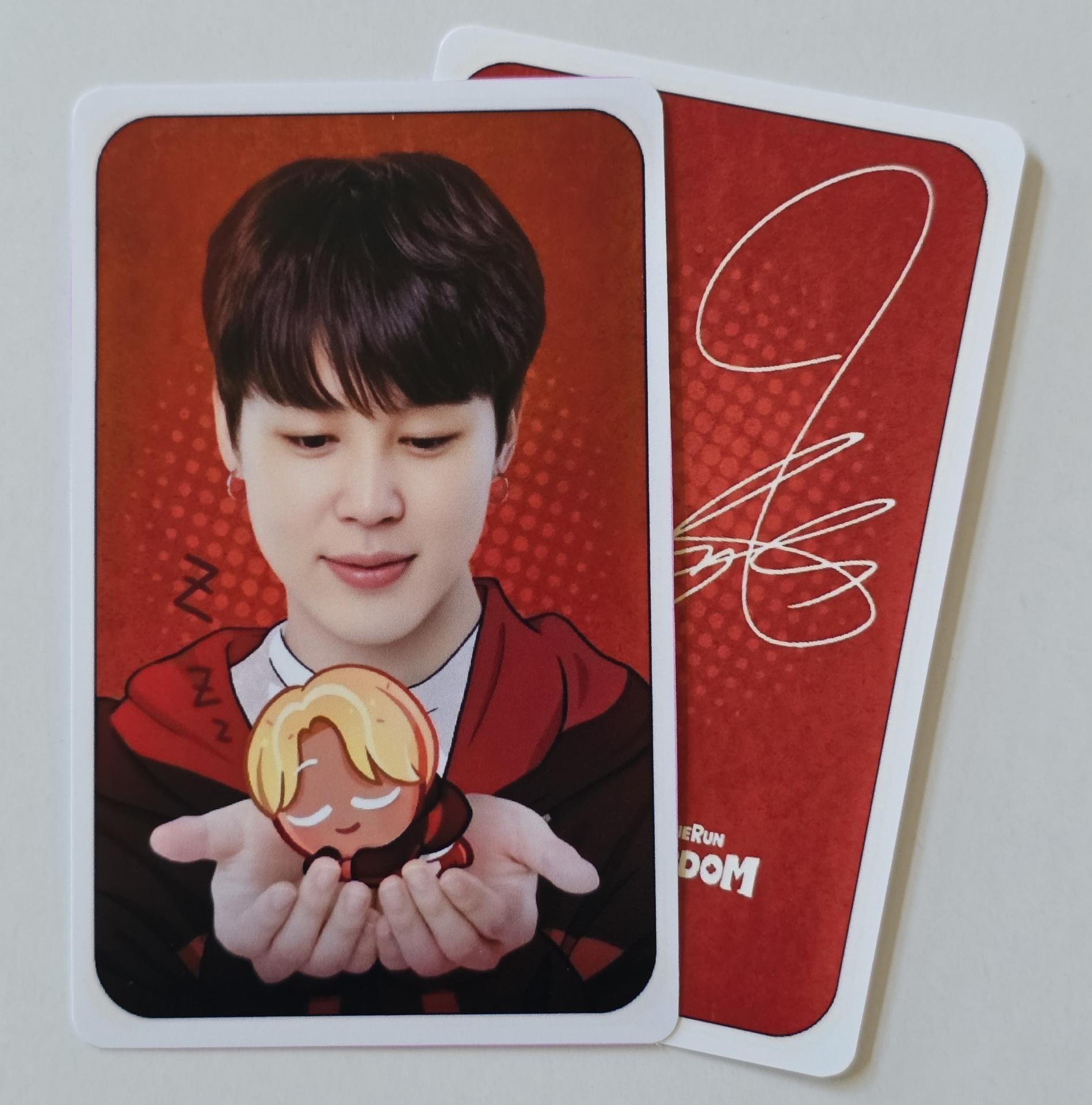 BTS - Cookie Run Kingdom MIC Drop Photocards