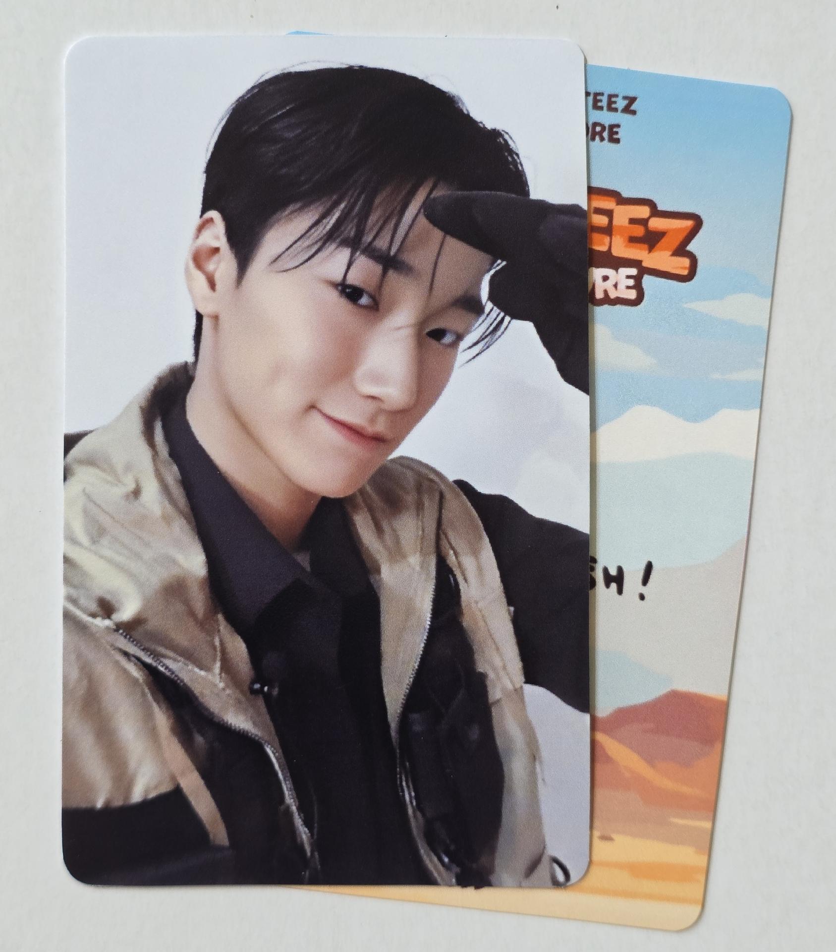 ATEEZ Aniteez in Treasure Mini Plush POB Photocards