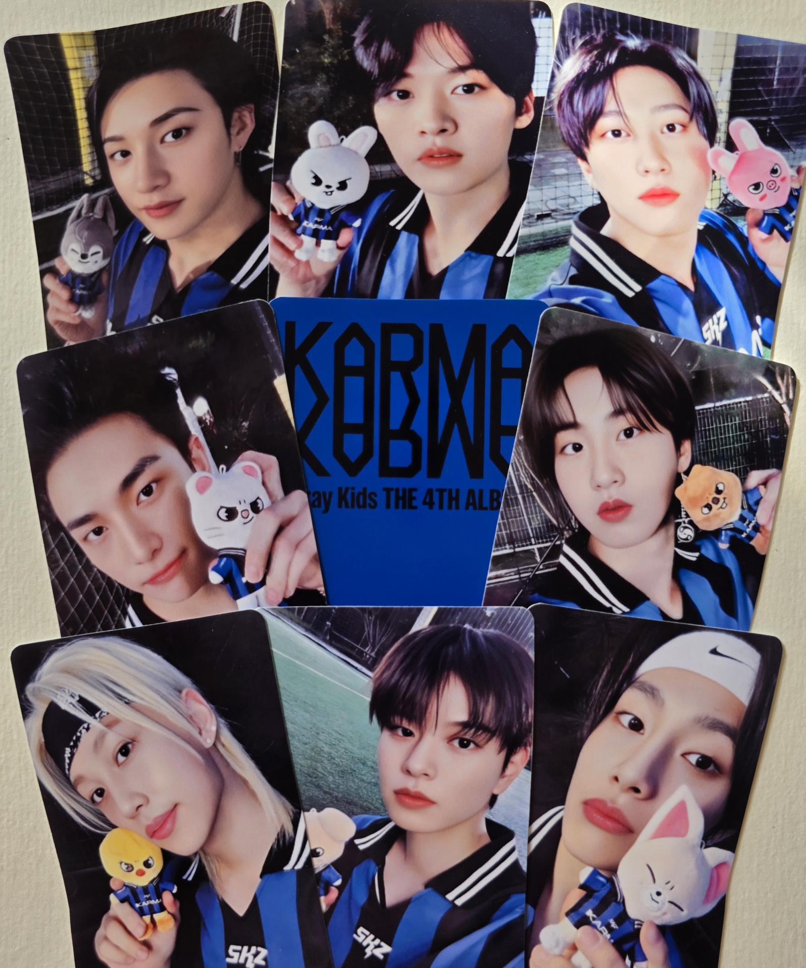 Stray Kids : Karma SKZOO Pre Order Photocards