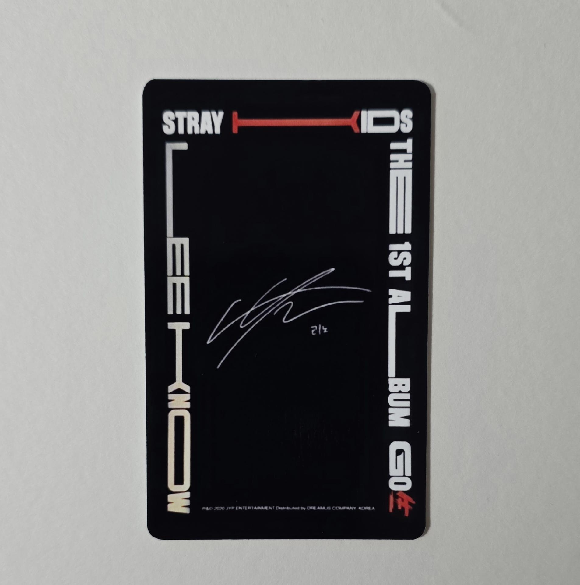 Stray Kids : Lee Know - Go Live Limited Edition Photocards