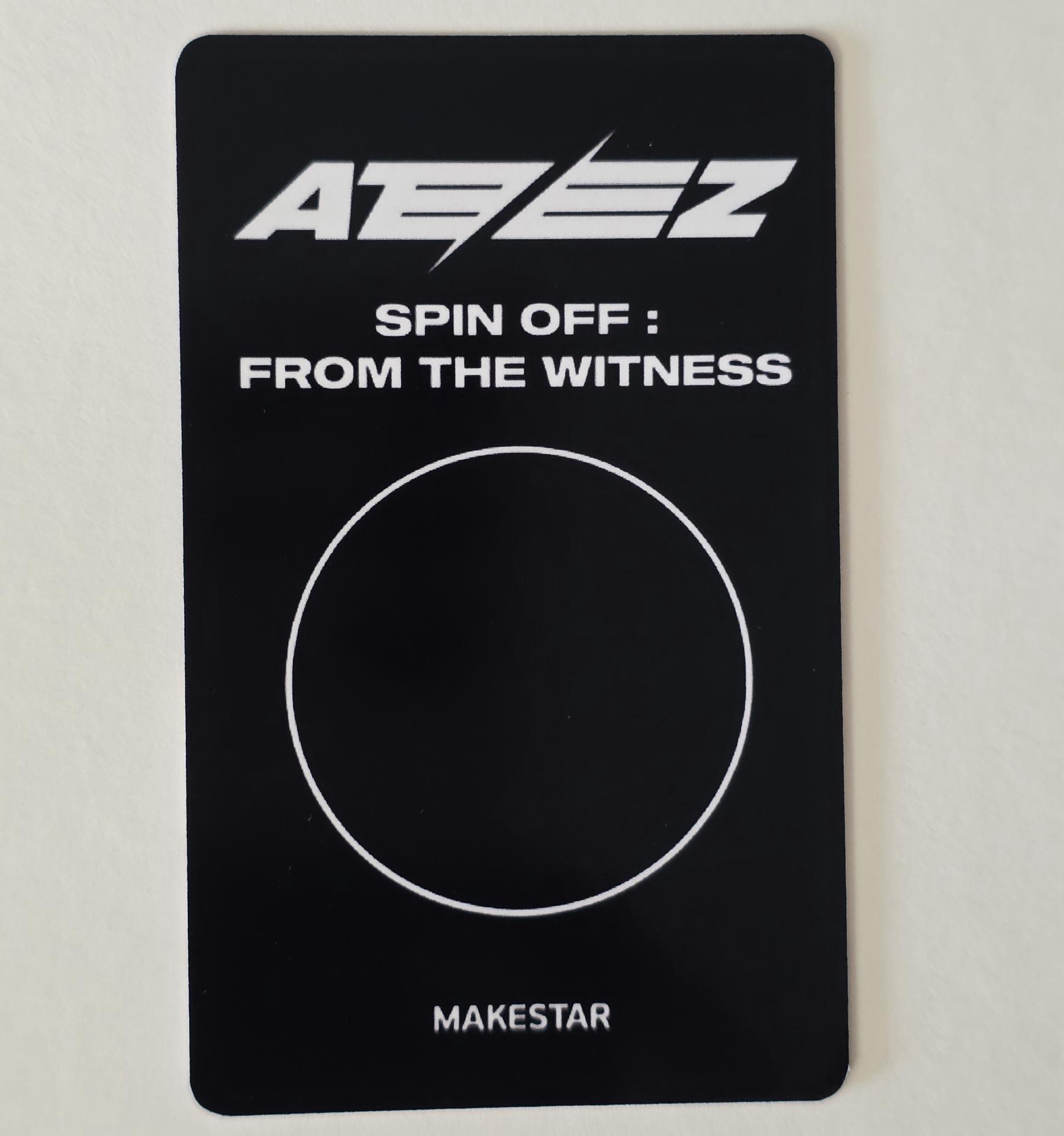 Ateez : Mingi - Spin Off From The Witness Makestar 3 Photocards