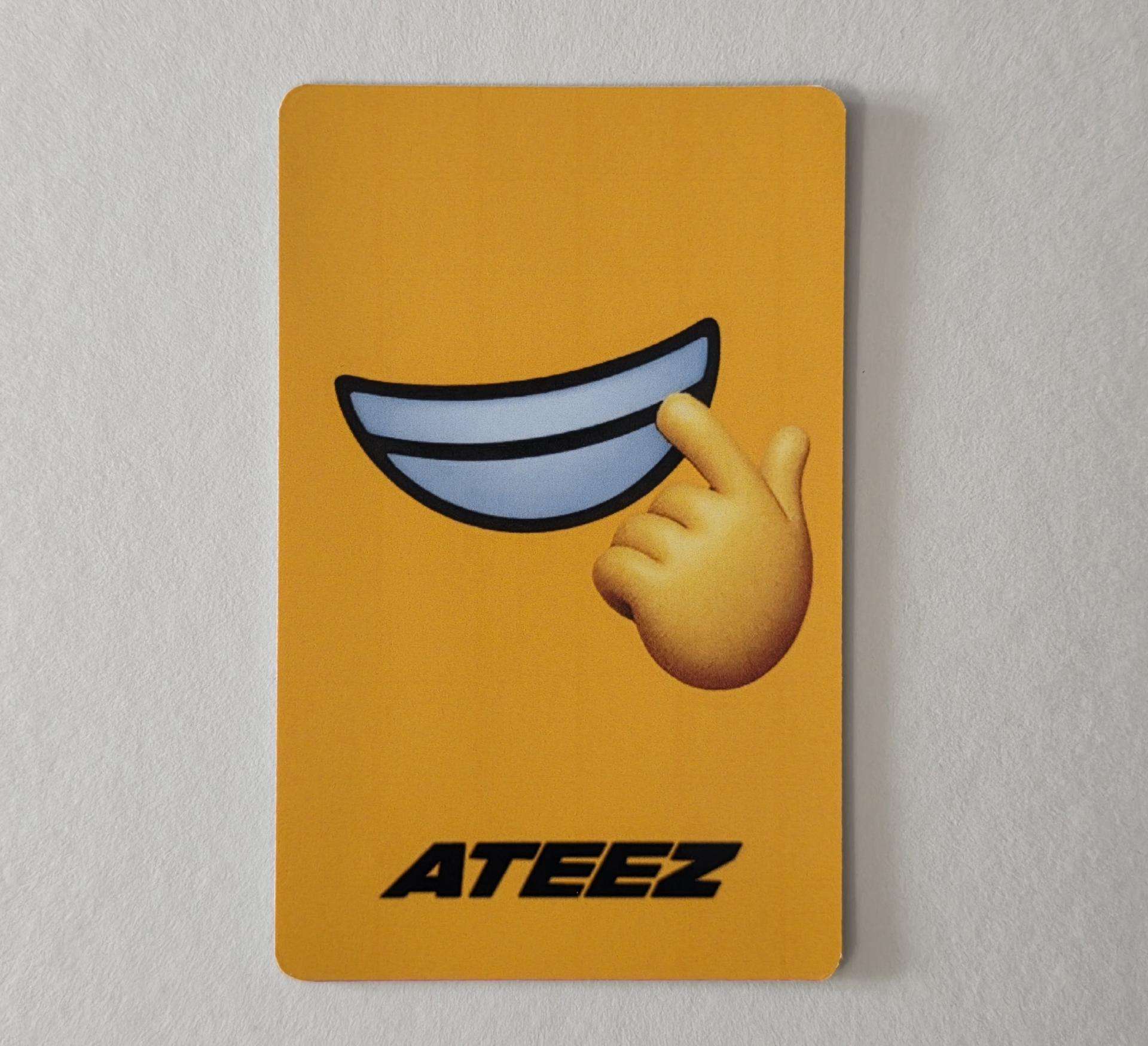 Ateez : Golden Hour 4 Vinyl Flirt Photocards
