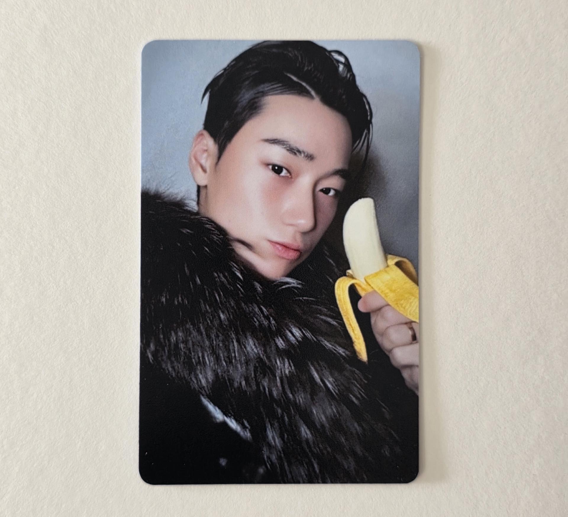 Ateez : Golden Hour 4 Pop Up exclusive Banana Photocards