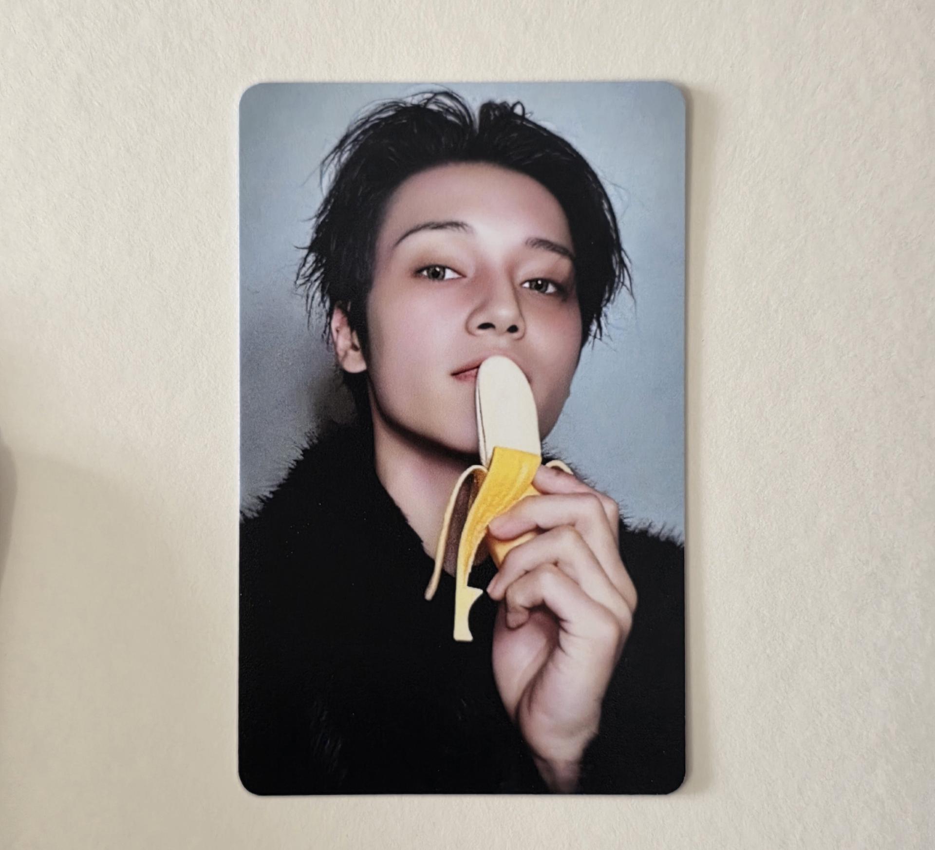 Ateez : Golden Hour 4 Pop Up exclusive Banana Photocards
