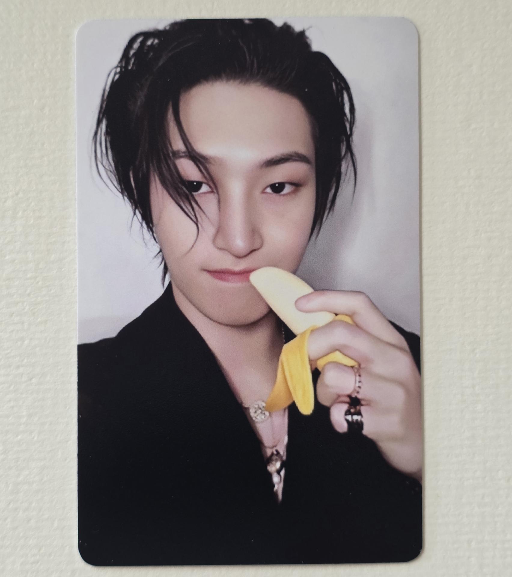 Ateez : Golden Hour 4 Pop Up exclusive Banana Photocards