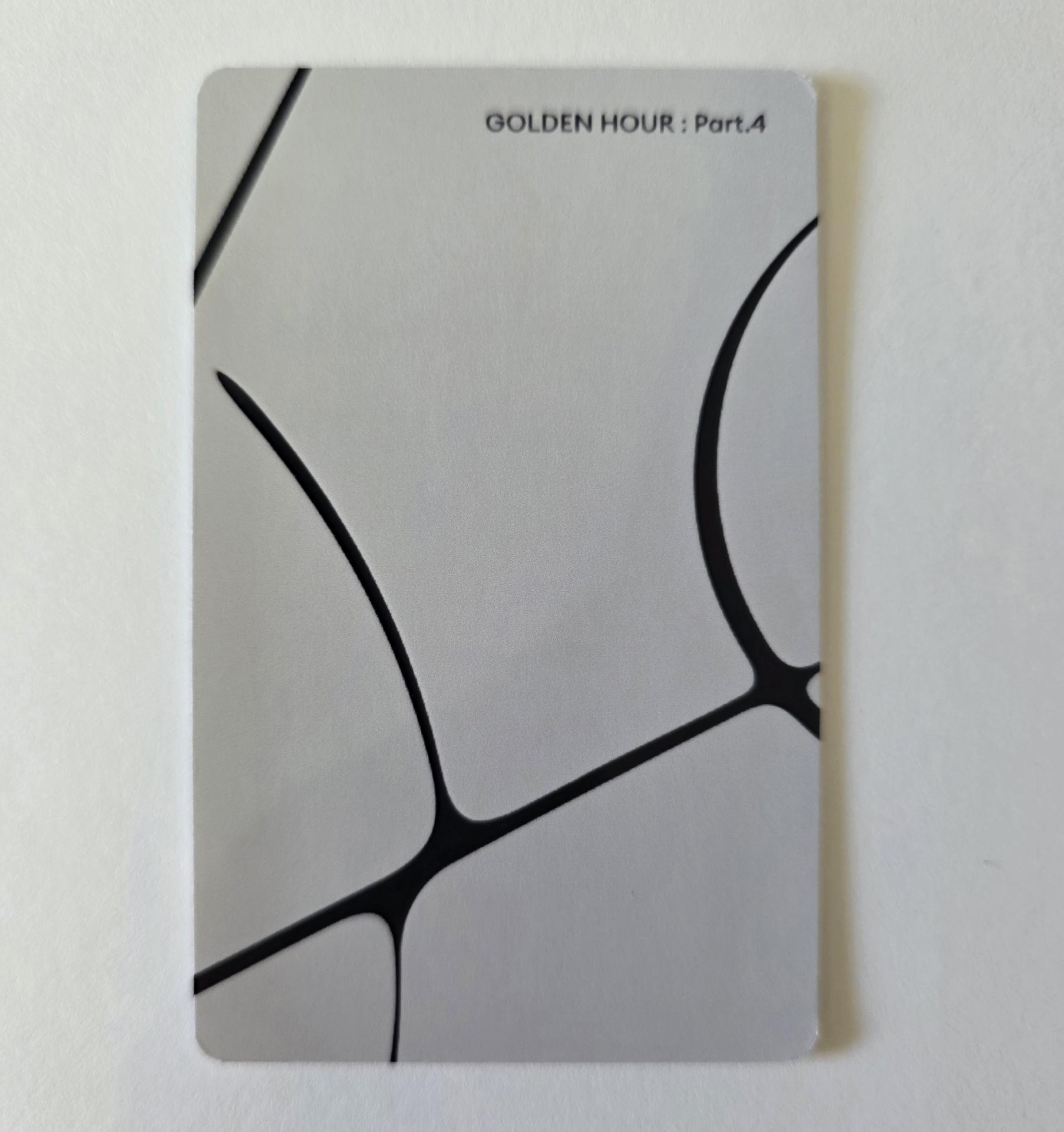 Ateez : Yeosang - Golden Hour 4 Digipack Gym Photocards