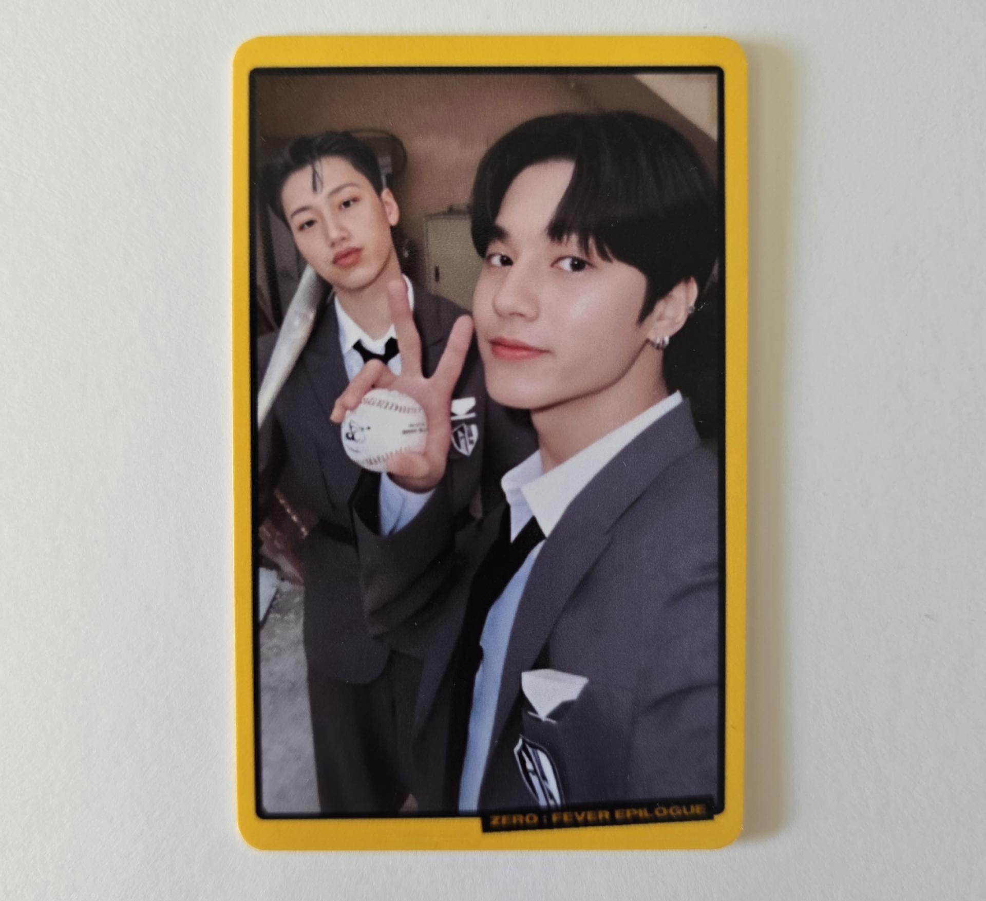 Ateez : Zero Fever Streaming Event Unit Photocards 