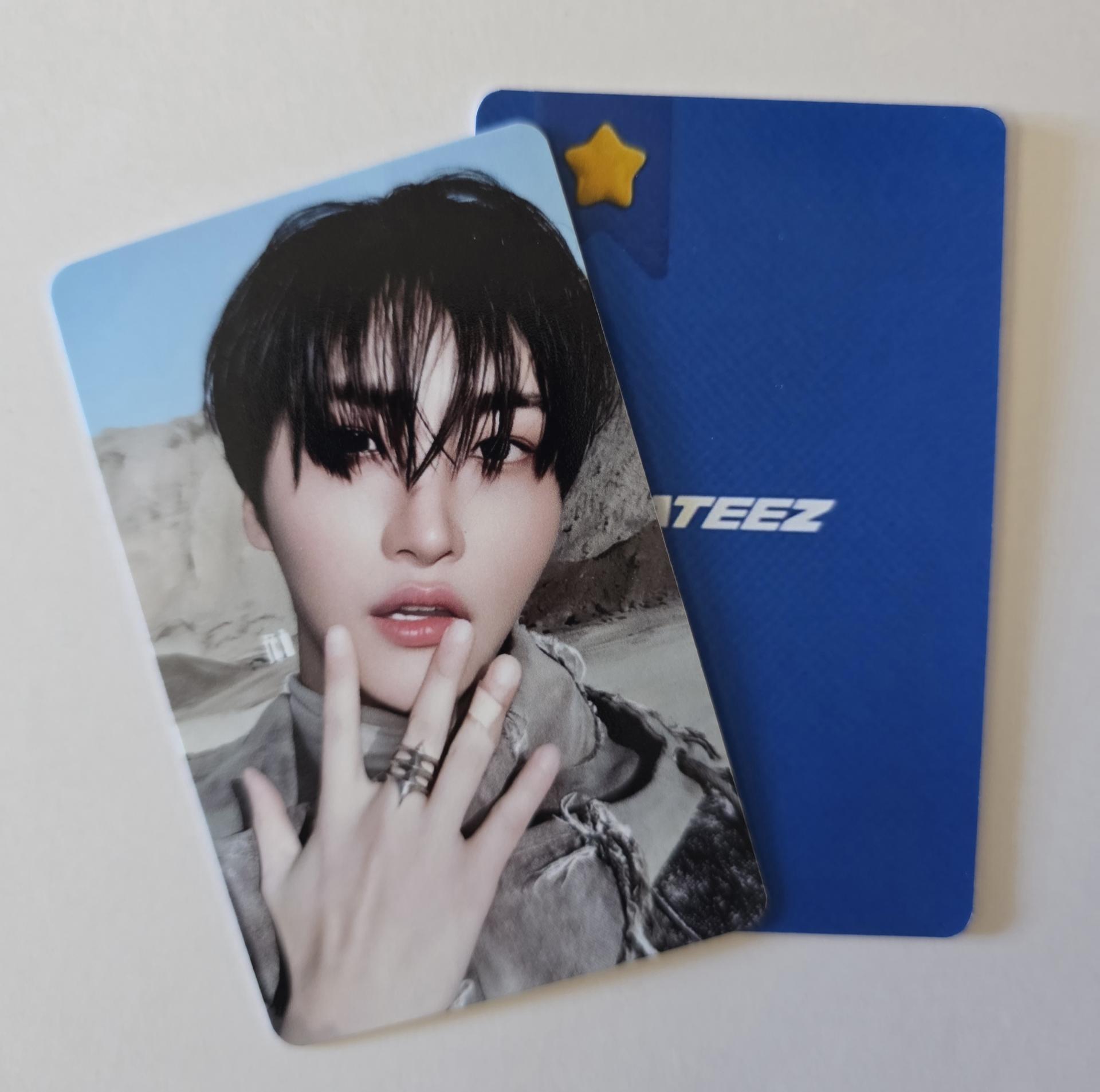 Ateez : Golden Hour 4 Hello82 FYP Pop Up Photocards Seonghwa
