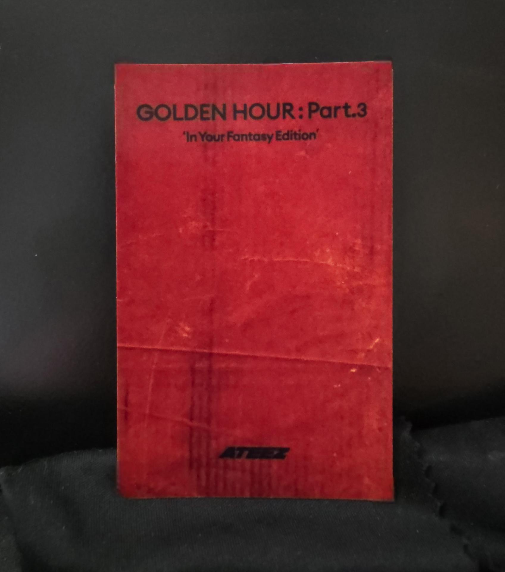 Ateez : Golden Hour 3 In Your Fantasy LTD Coffee Yunho Photocards