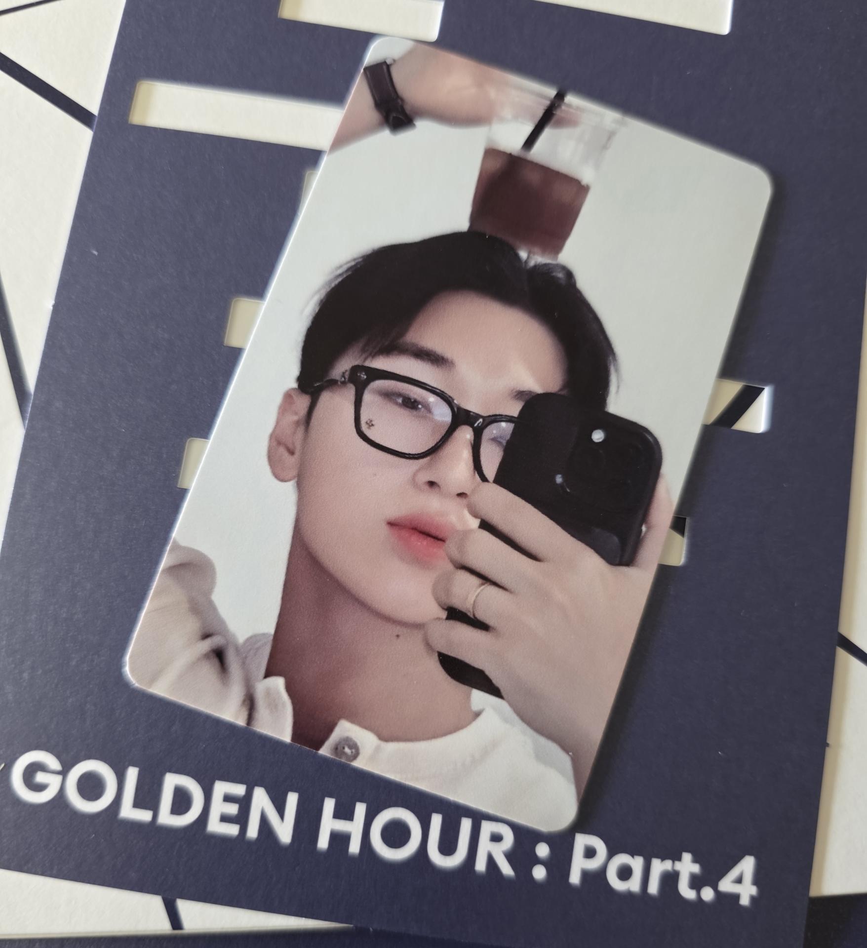 Ateez : San - Golden Hour 4 Digipack Coffee Photocards