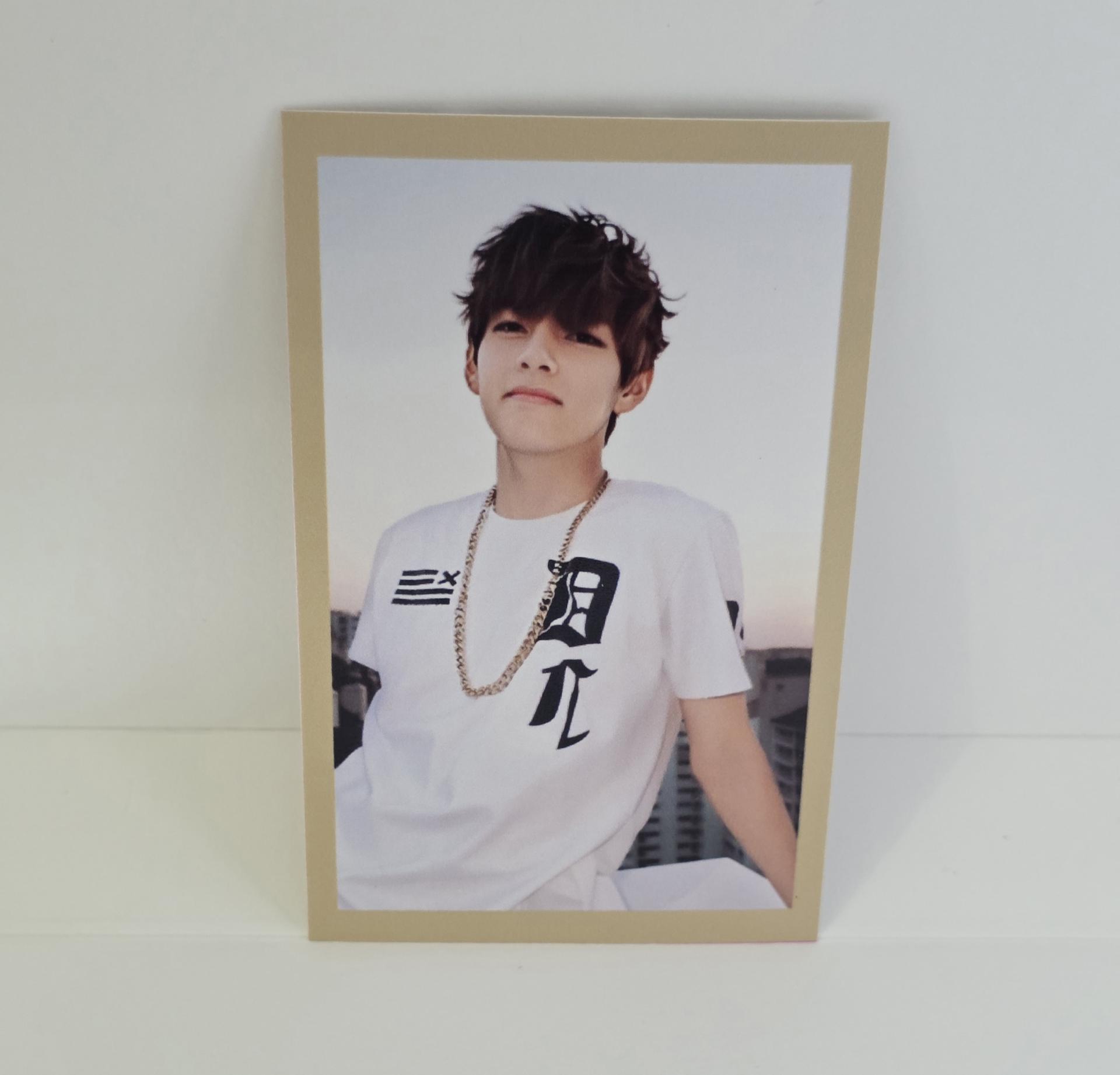BTS Seasons Greetings 2014 1st Fan club Diary Photocards Taehyung