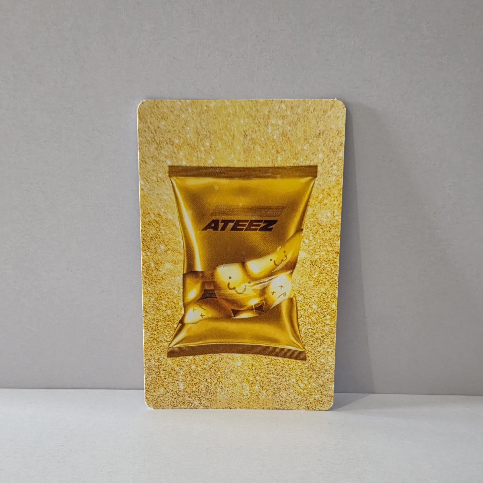 Ateez : San - Golden Hour Part 1 Target Exclusive Golden Ver Photocards
