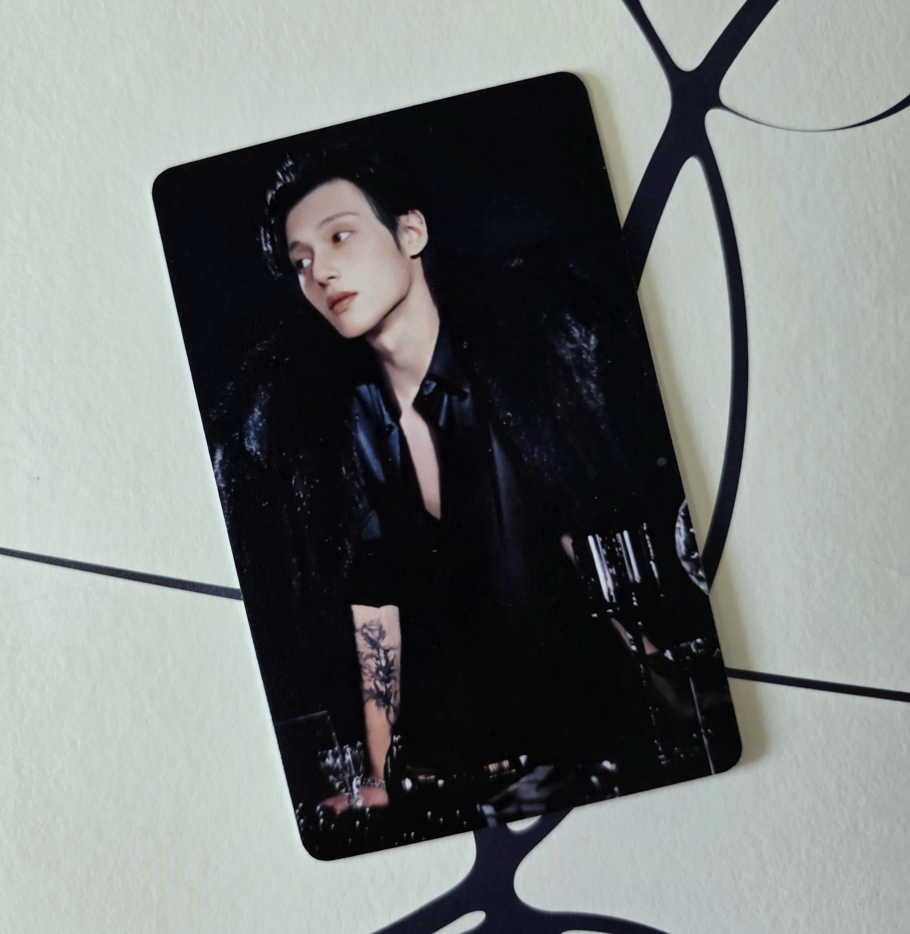 Ateez : Golden Hour 4 Pocca Tattoo Wooyoung Album Photocards