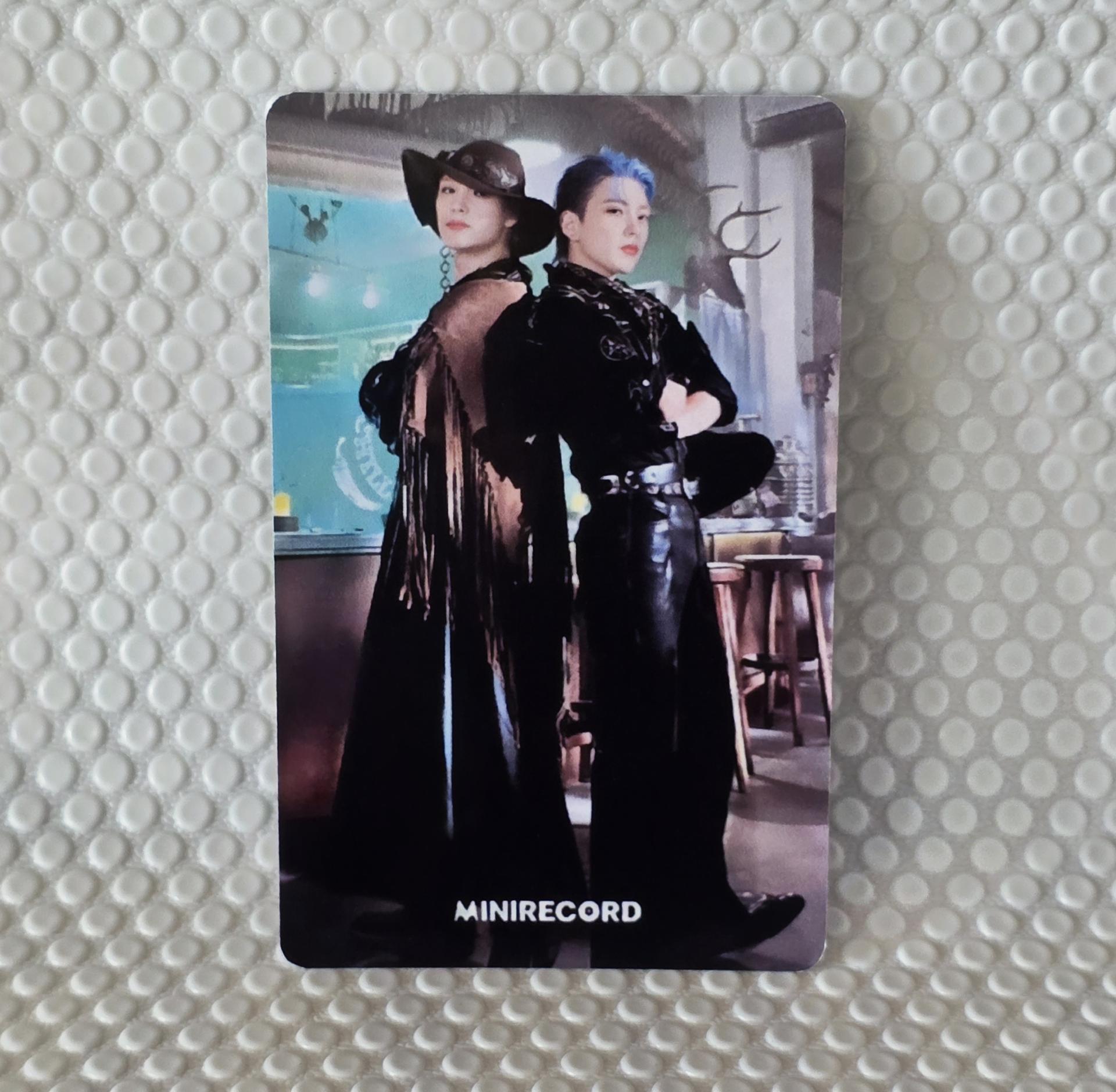 Ateez : The World EP 2 Outlaw Minirecord  LD Unit Photocards