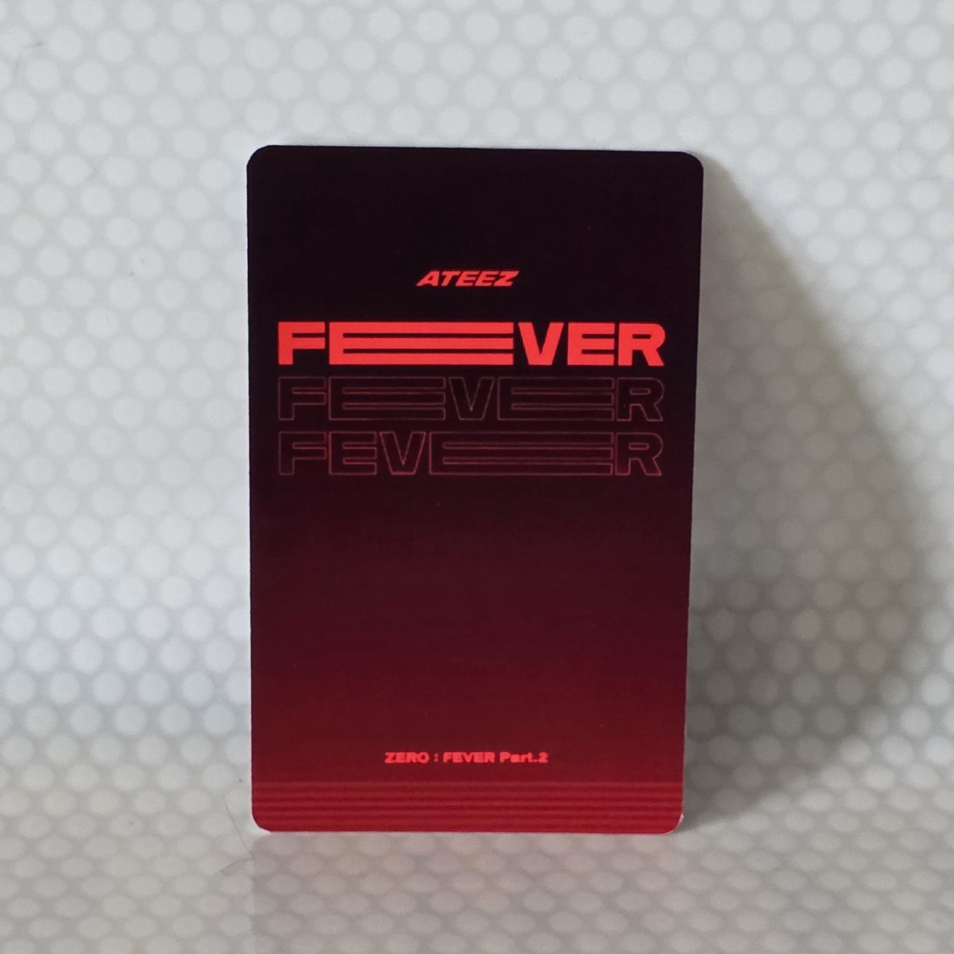Ateez : Zero Fever Part.2 Joeun Music Unit Photocards - Yeosang/San