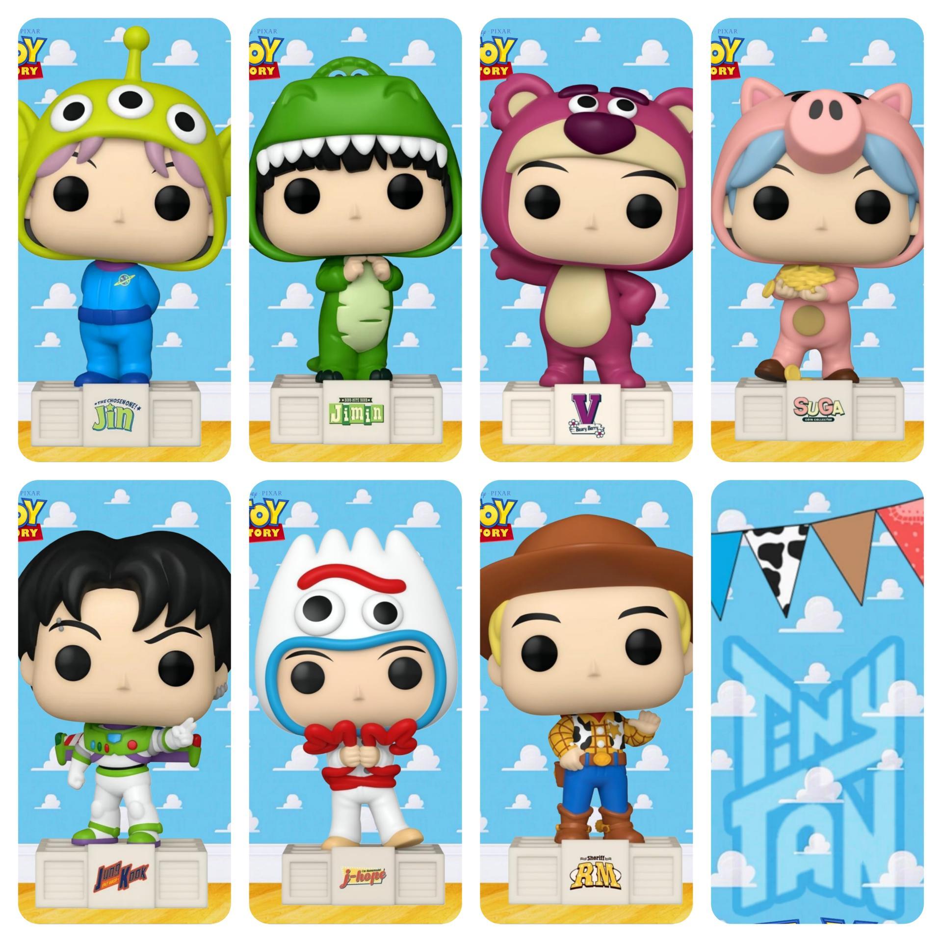 BTS - Funko Tiny Tan TS Photocards