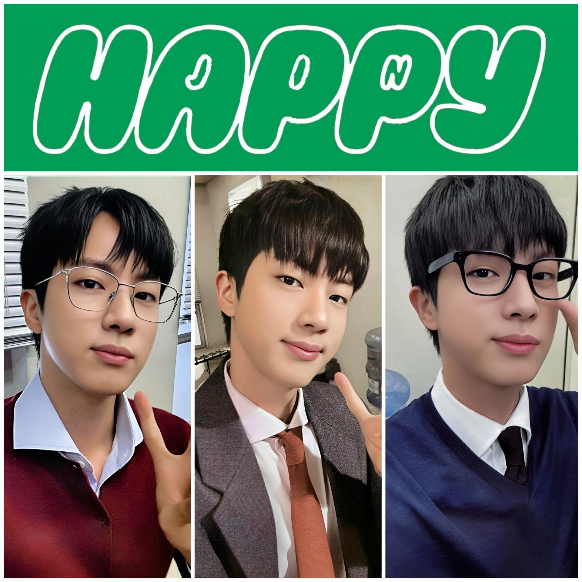 Jin : Happy - Imagine Album Photo Cards