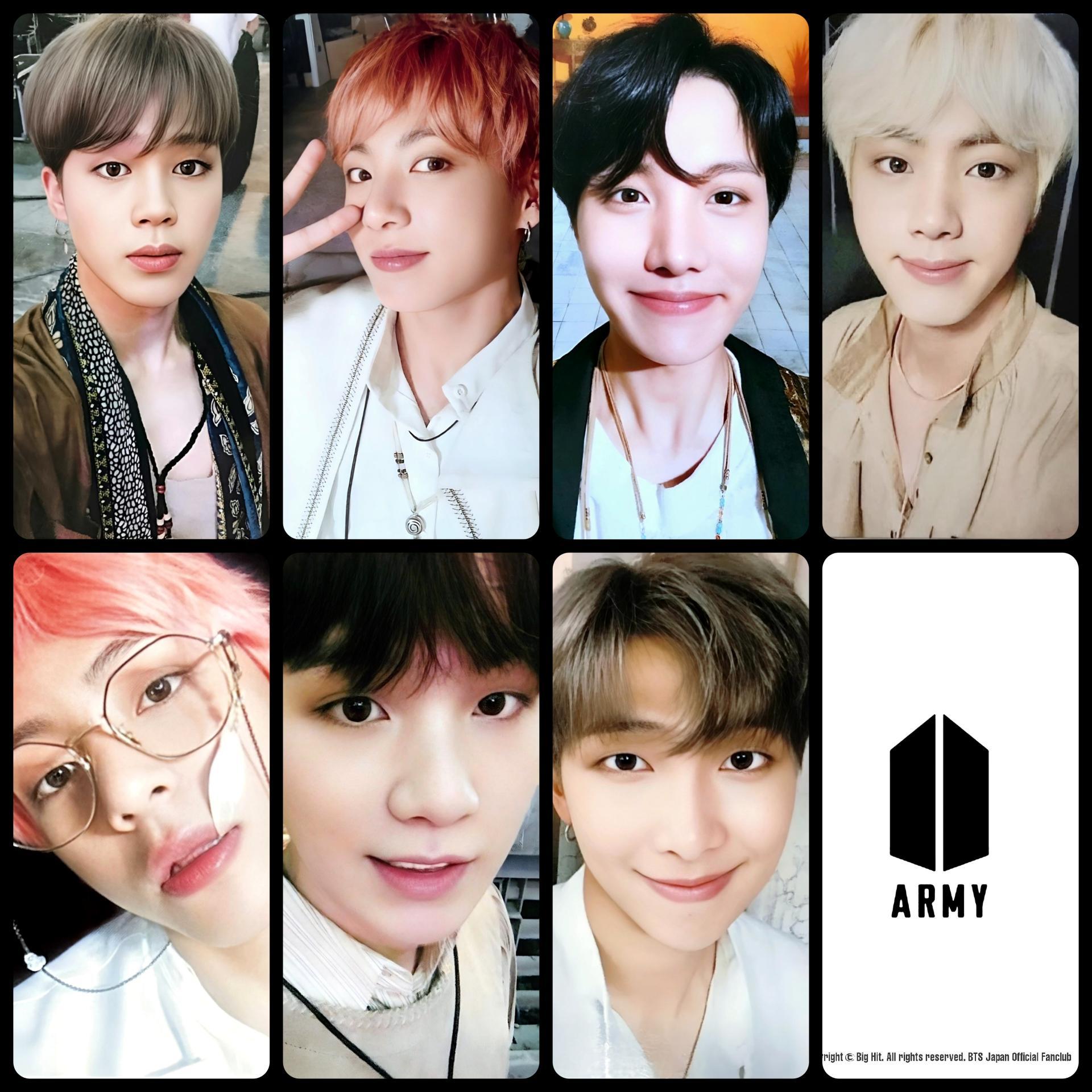 BTS - Love Yourself Japan Fan Club Continuation Benefits Mini Photocards