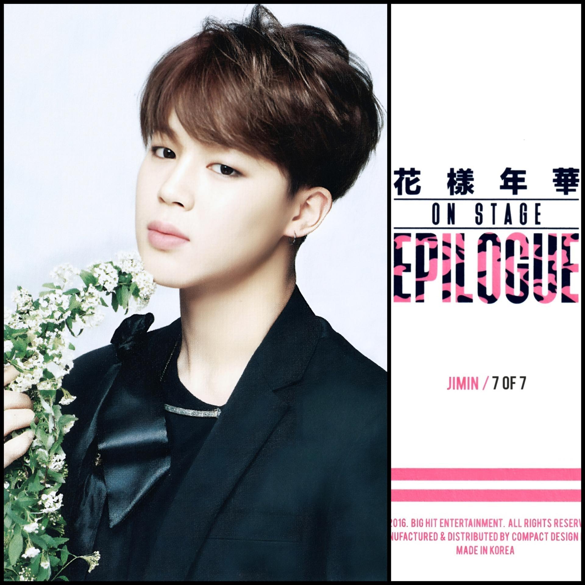 Jimin - HYYH On Stage Epilogue Concert Mini Photo Cards