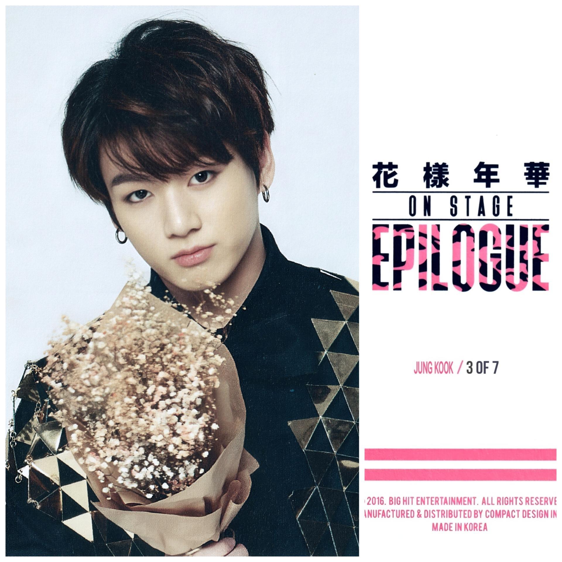 Jungkook - HYYH On Stage Epilogue Concert Mini Photo Cards