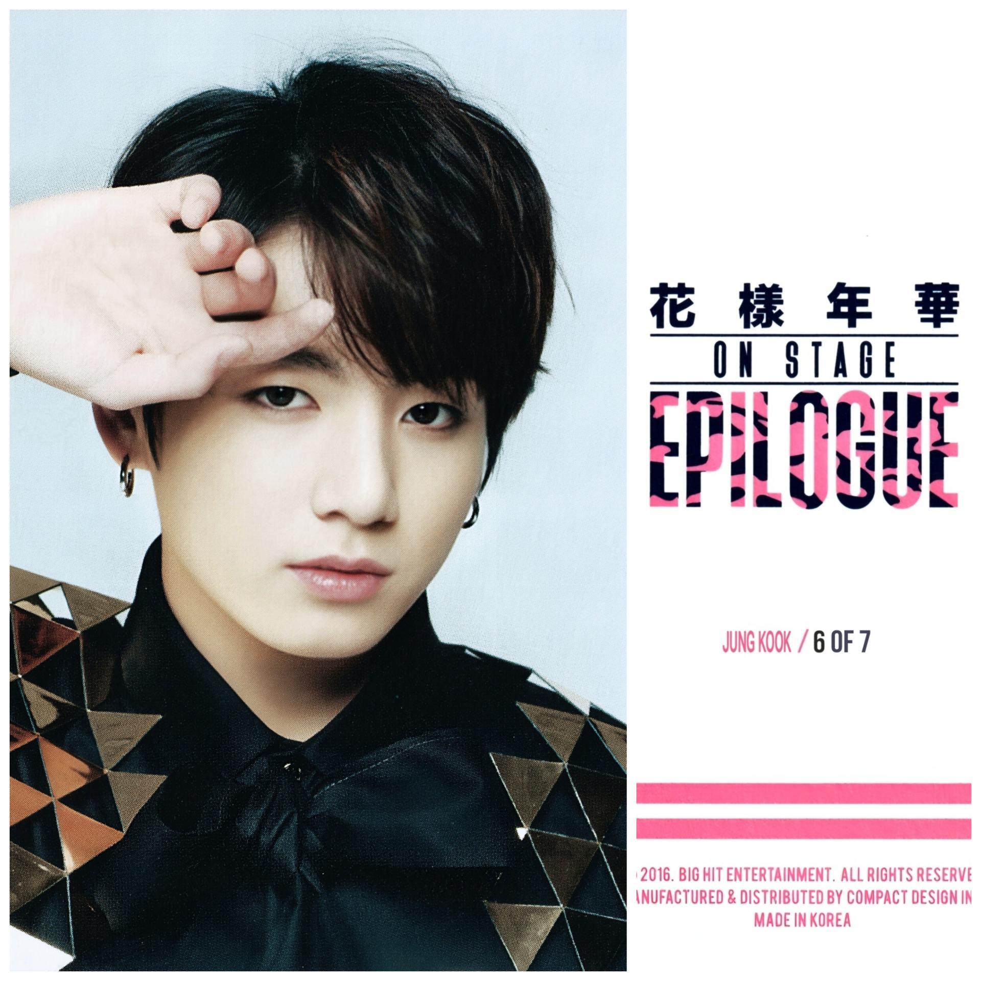 Jungkook - HYYH On Stage Epilogue Concert Mini Photo Cards