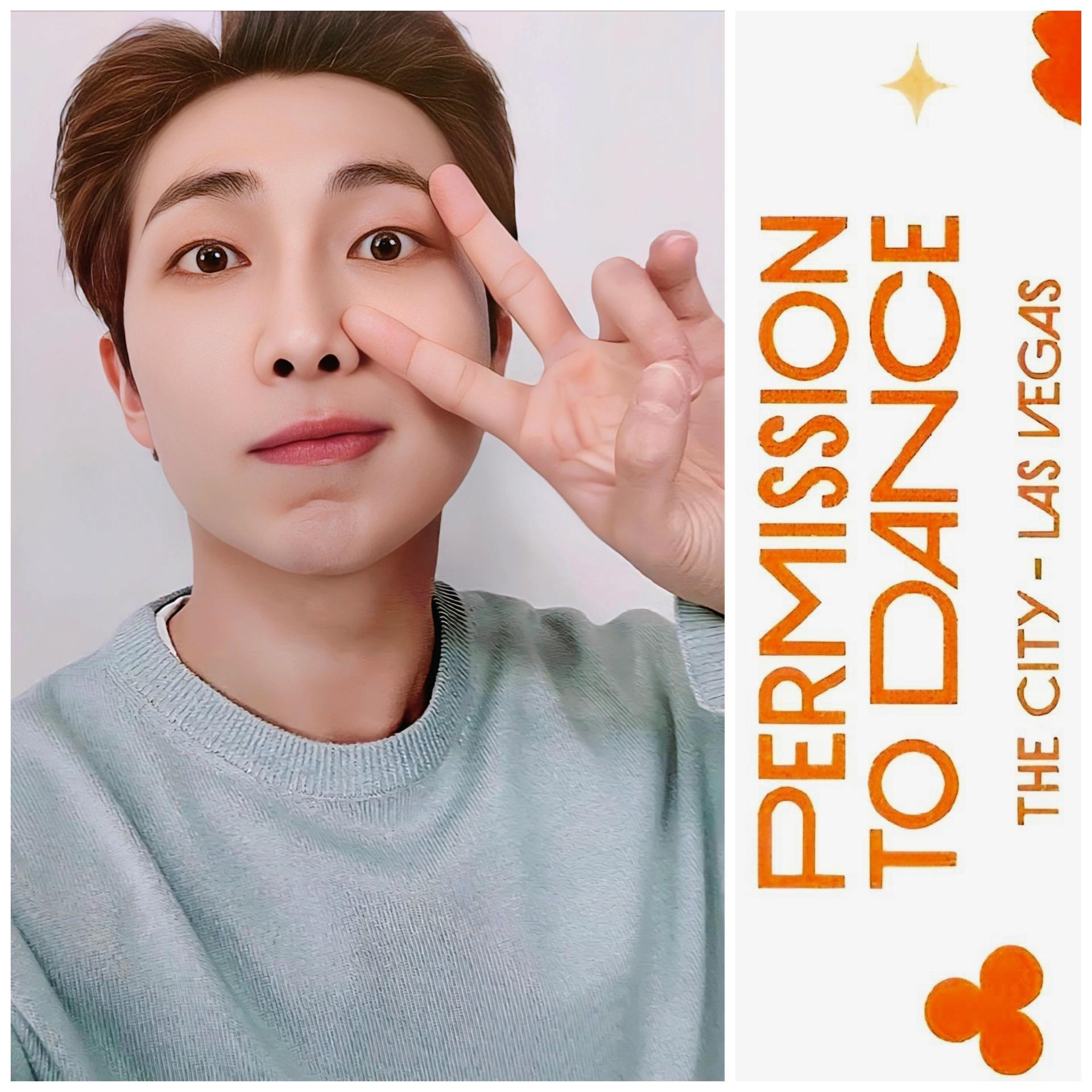 BTS Permission to Dance Las Vegas MGM Hotel exclusive Mini Photo Cards