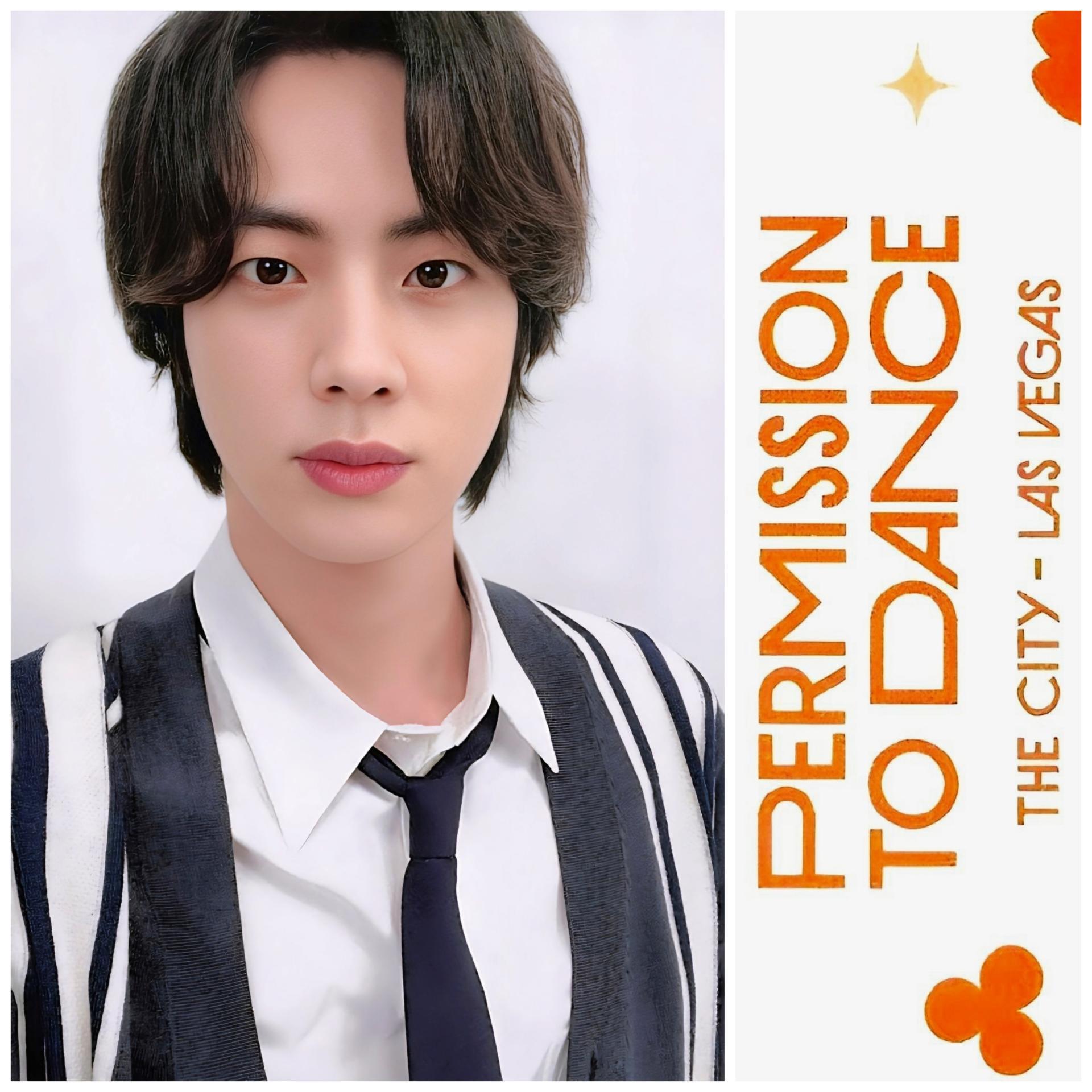 BTS Permission to Dance Las Vegas MGM Hotel exclusive Mini Photo Cards
