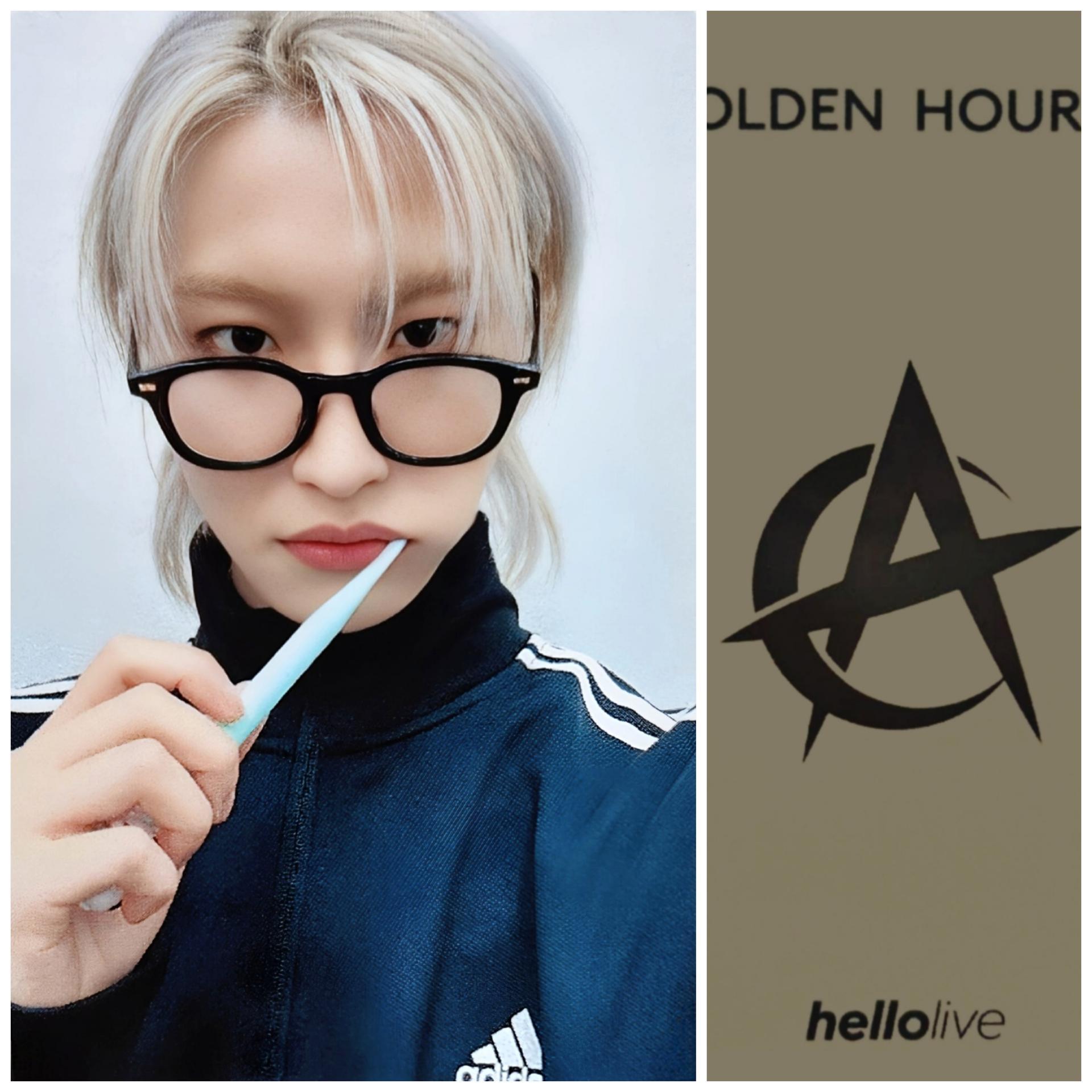 ATEEZ Golden Hour pt2 Hello Live Lucky Draw Photocards