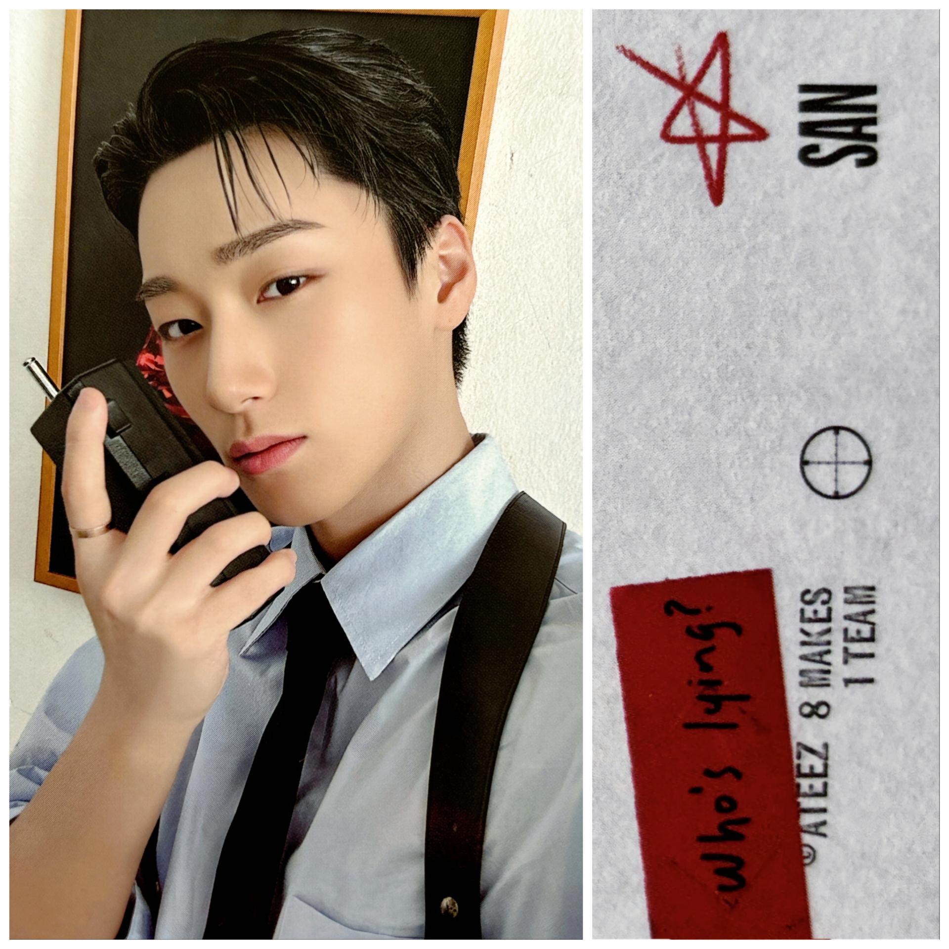 ATEEZ Seasons Greeting 2024 Photocards