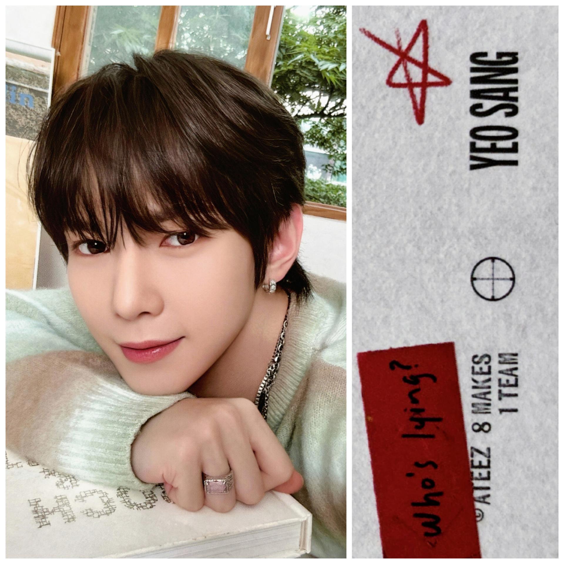 ATEEZ Seasons Greeting 2024 Photocards