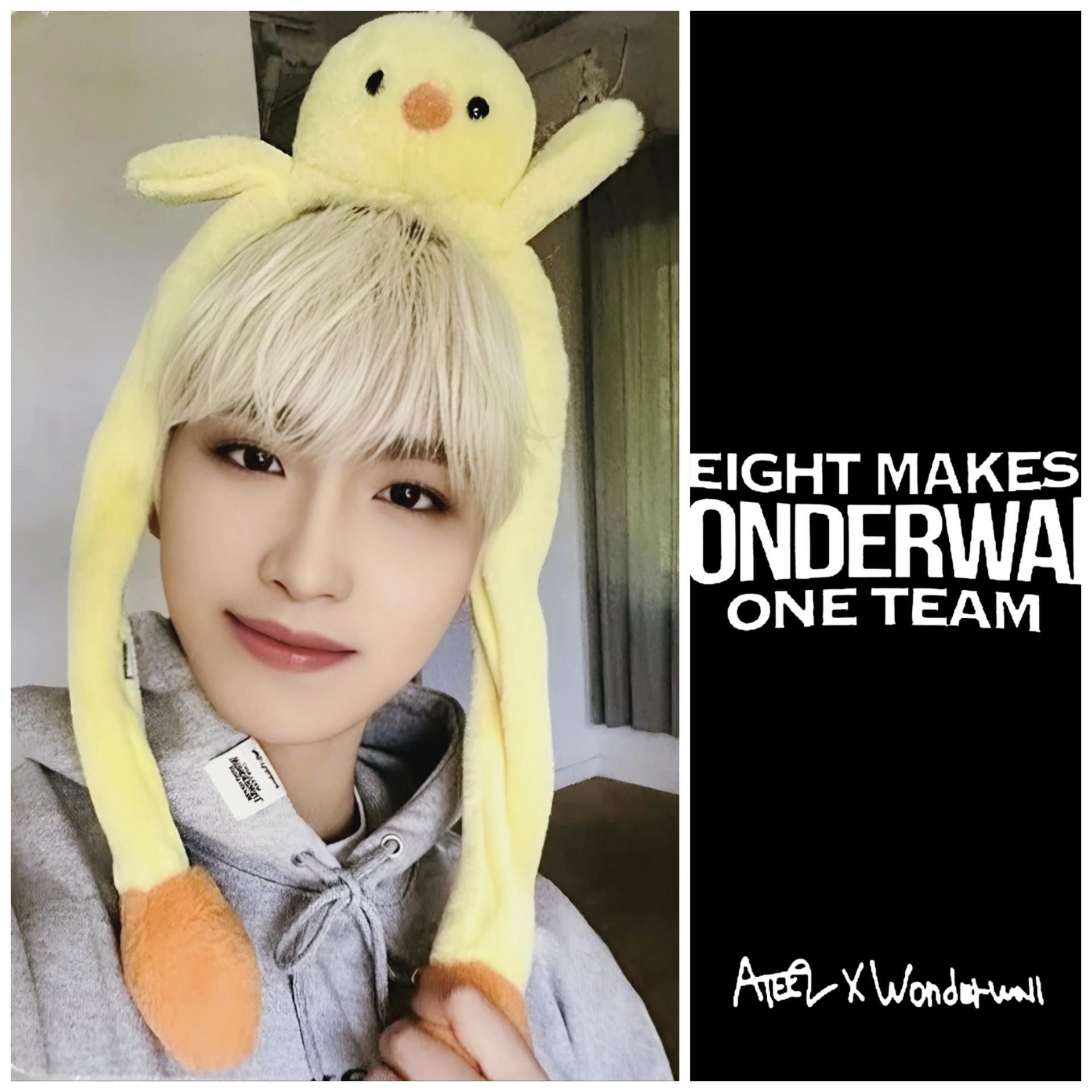 ATEEZ Seonghwa Wonderwall  Eight Makes One Team Photocards
