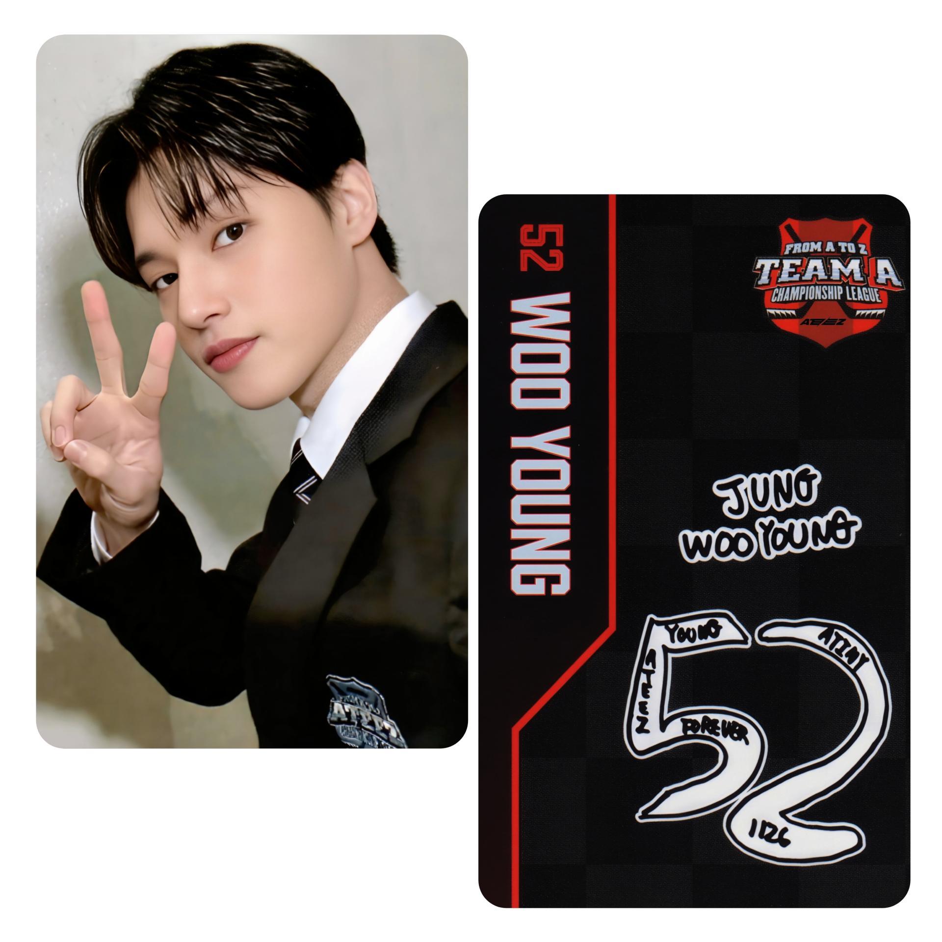 ATEEZ 5th Membership Kit Suit Photocards