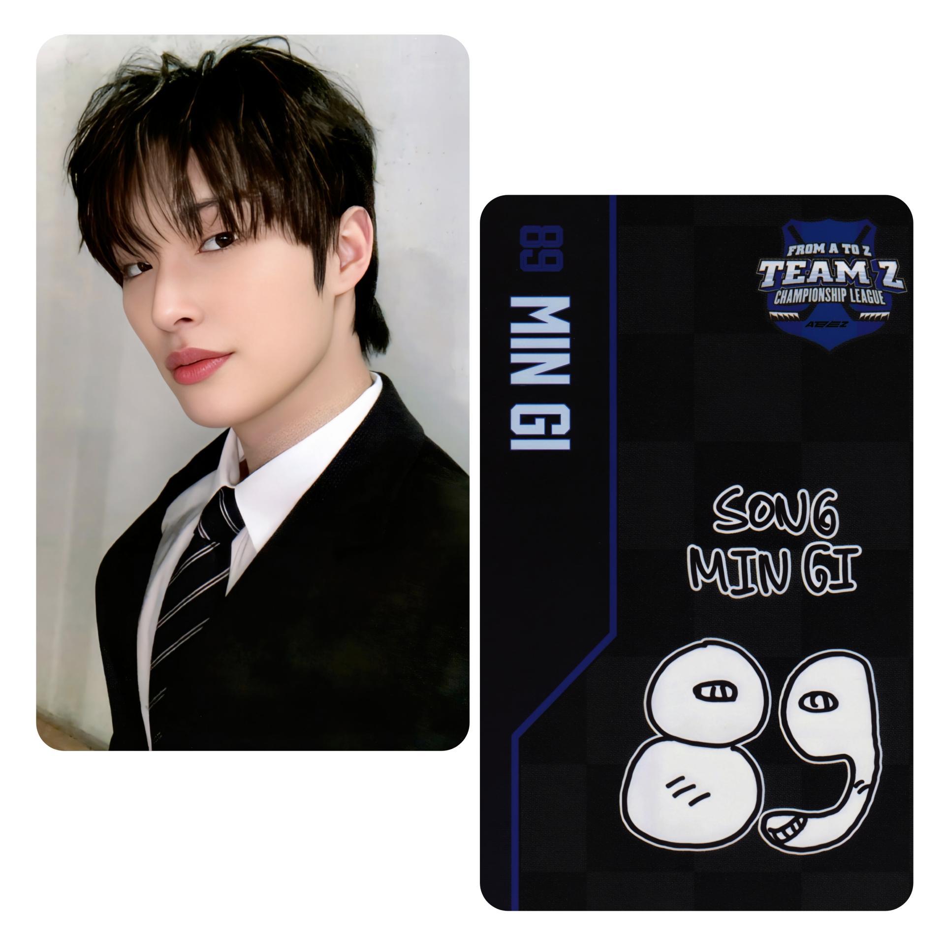 ATEEZ 5th Membership Kit Suit Photocards