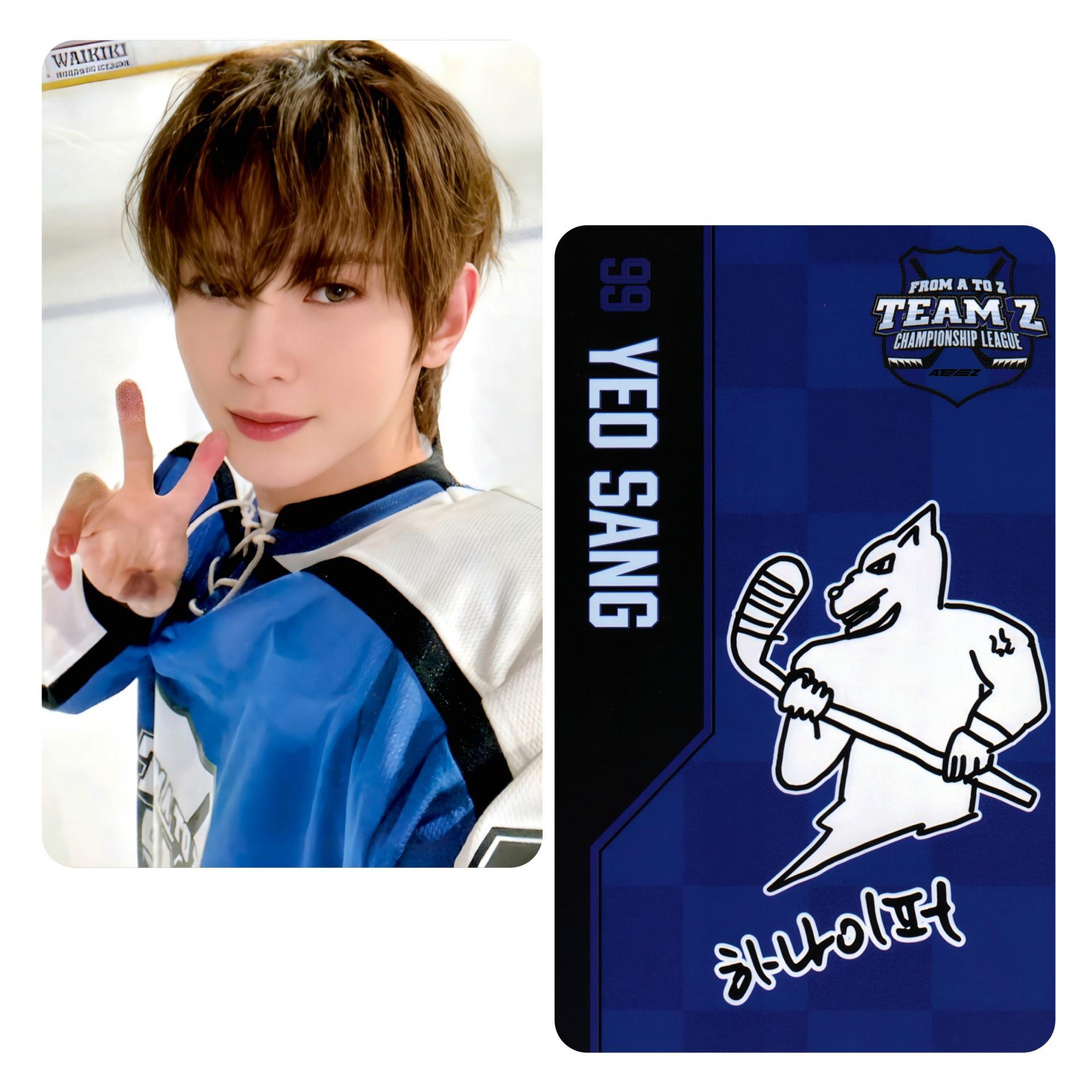 ATEEZ 5th Membership Kit Jersey Photocards