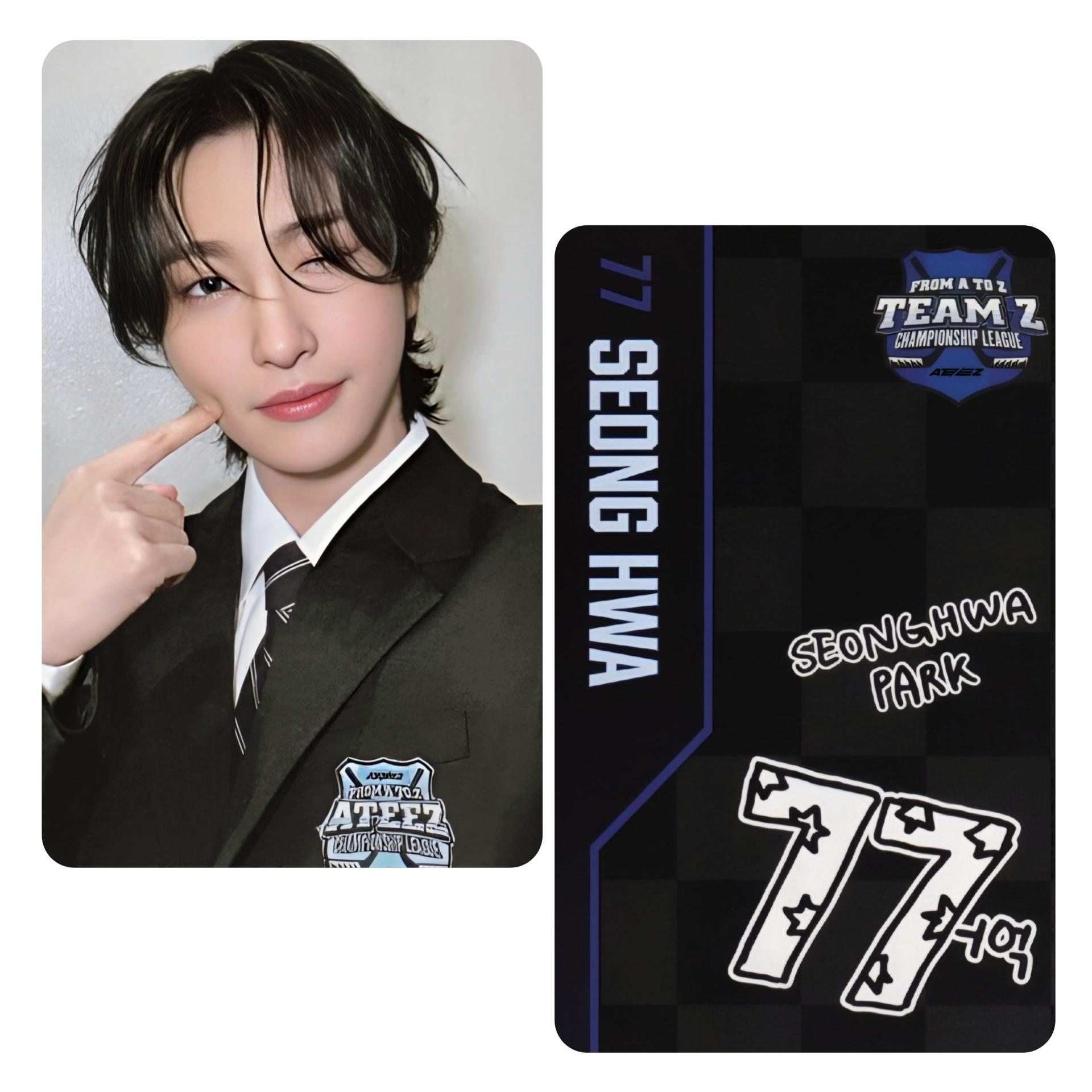 ATEEZ 5th Membership Kit Suit Photocards
