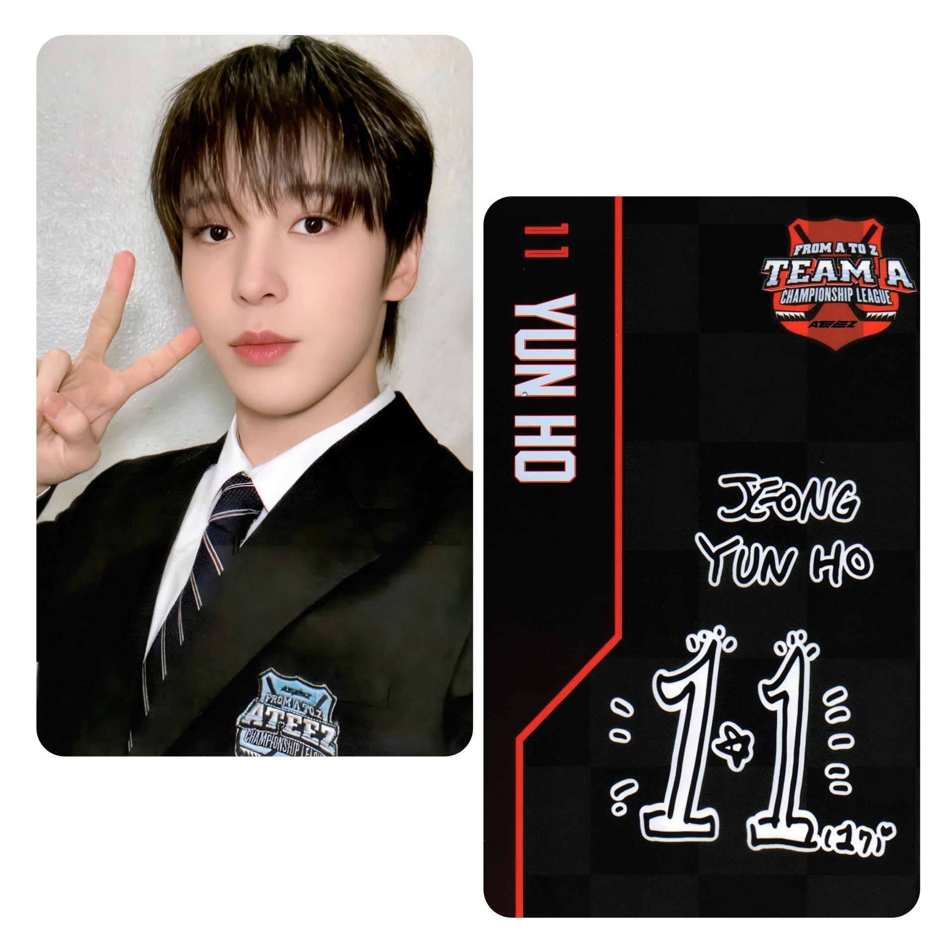 ATEEZ 5th Membership Kit Suit Photocards