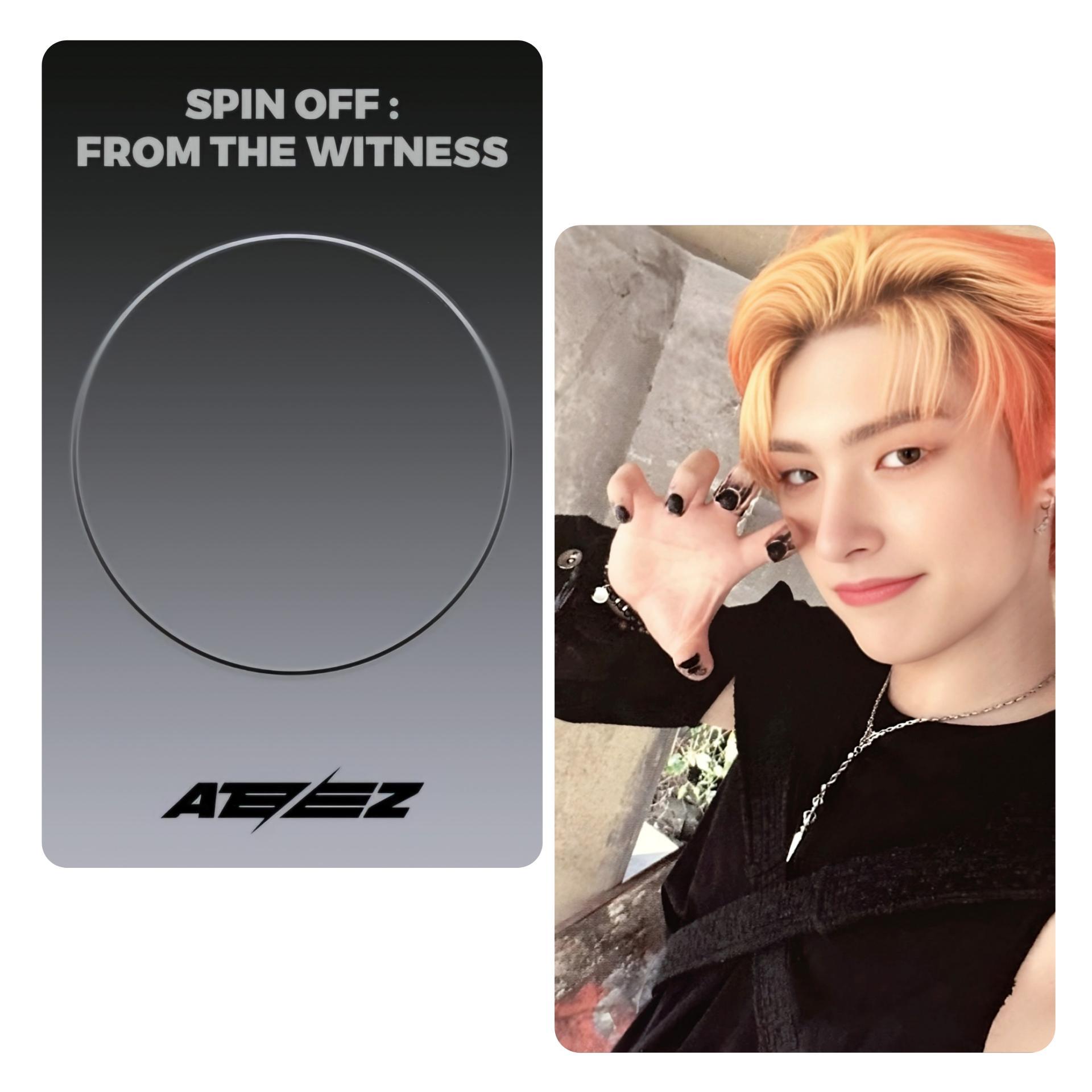 ATEEZ Spin Off :  From The Witness -  Illusion Photocards