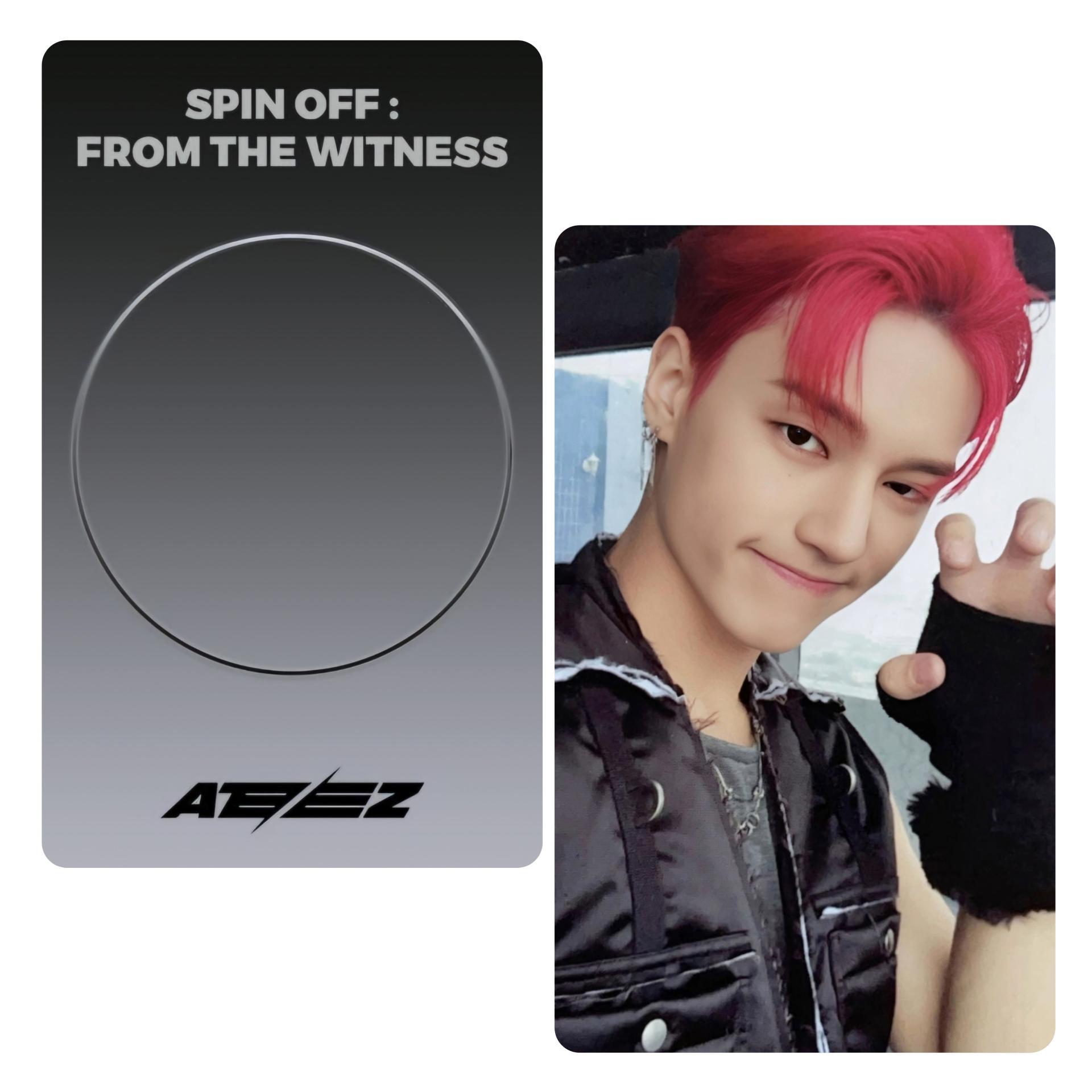 ATEEZ Spin Off :  From The Witness -  Illusion Photocards