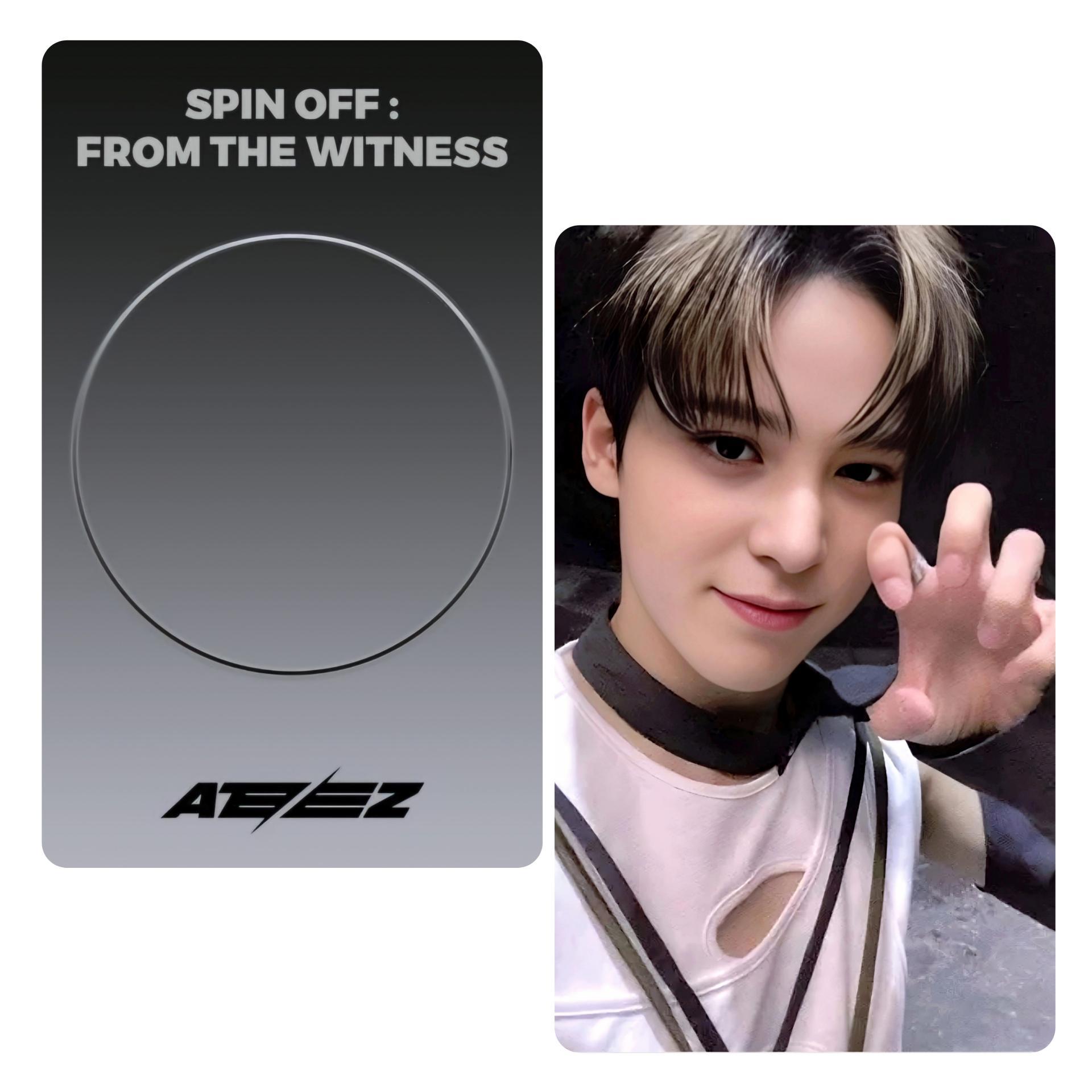 ATEEZ Spin Off :  From The Witness -  Illusion Photocards