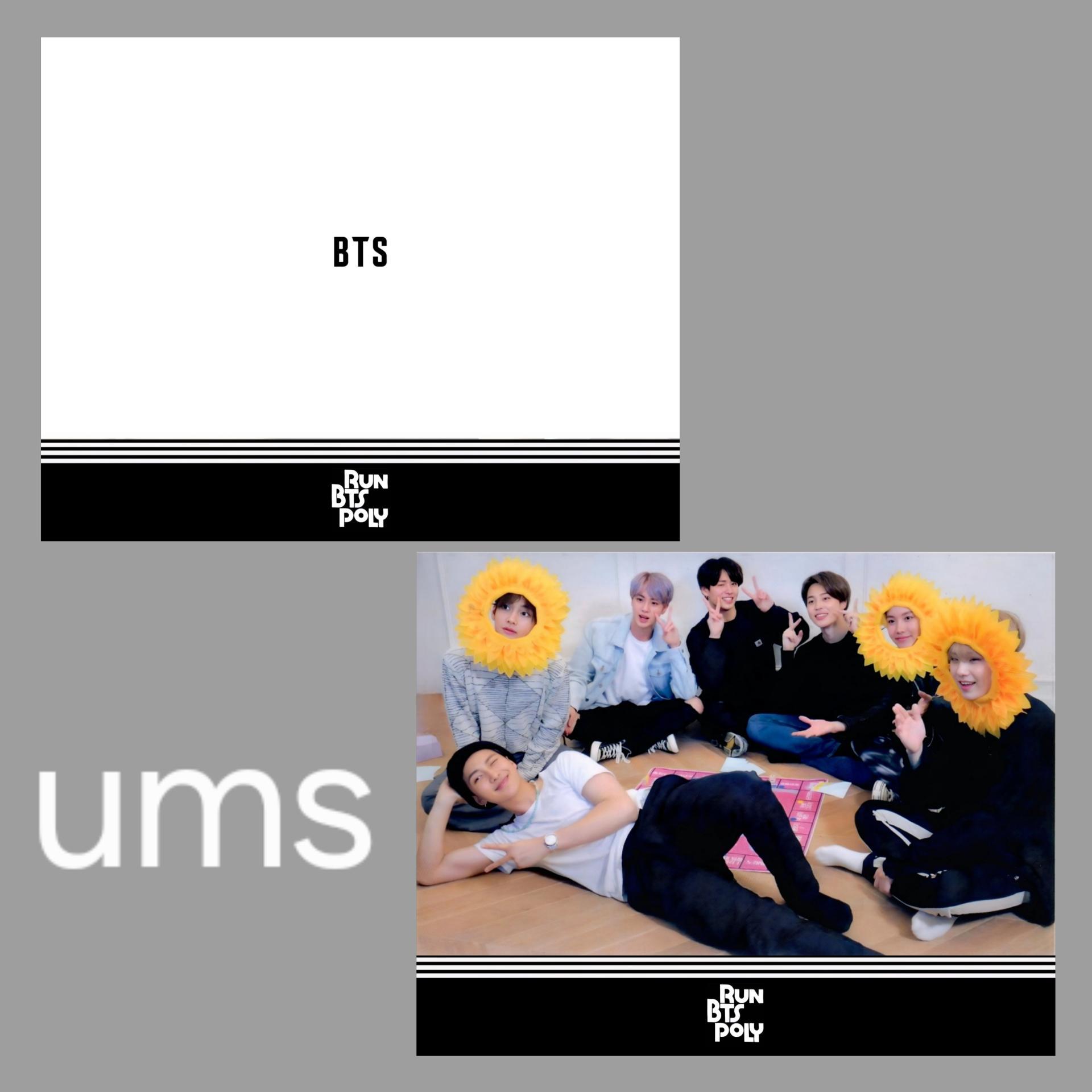 BTS - Run BTS Poly Polaroids