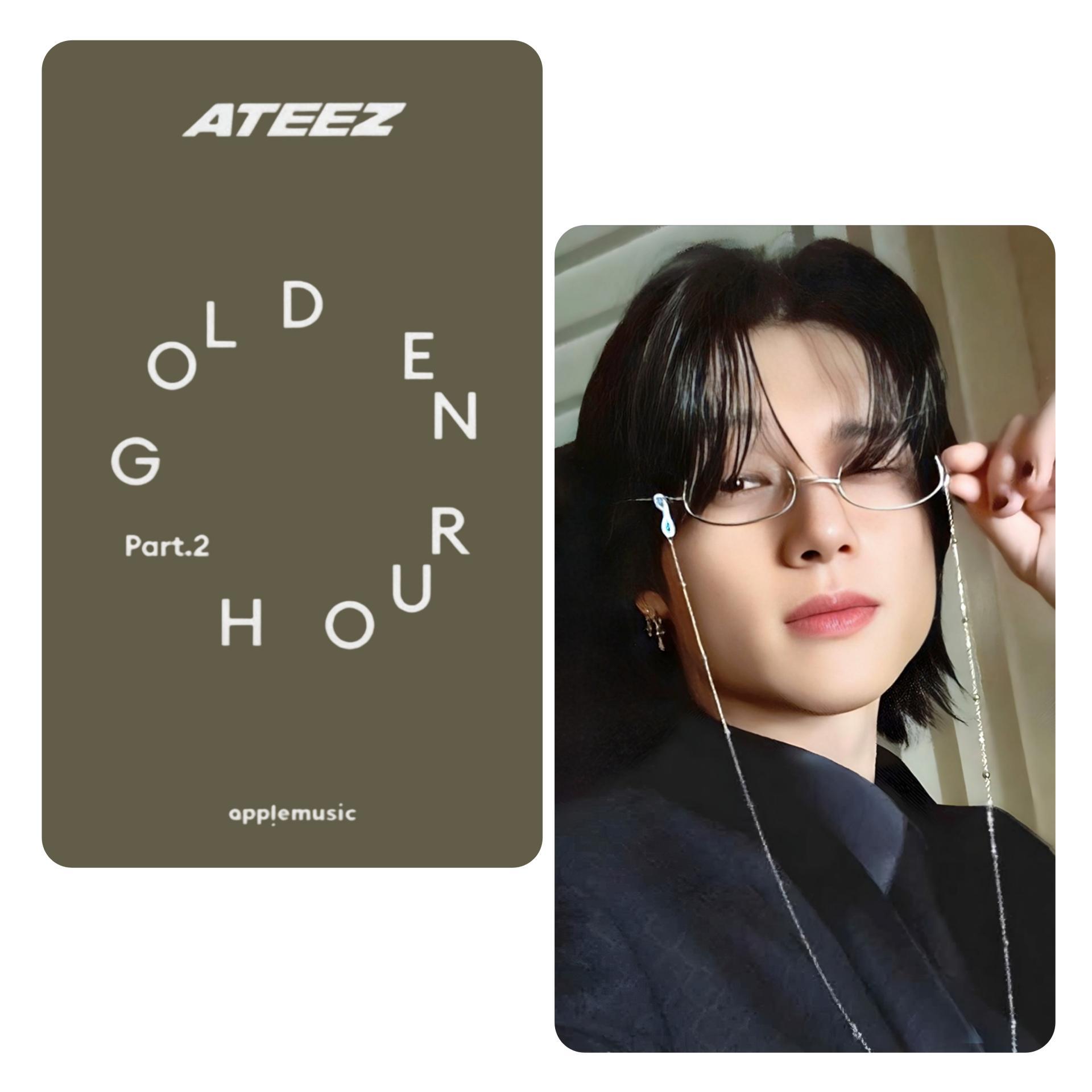 ATEEZ Golden Hour 2 Apple Music POB Photocards