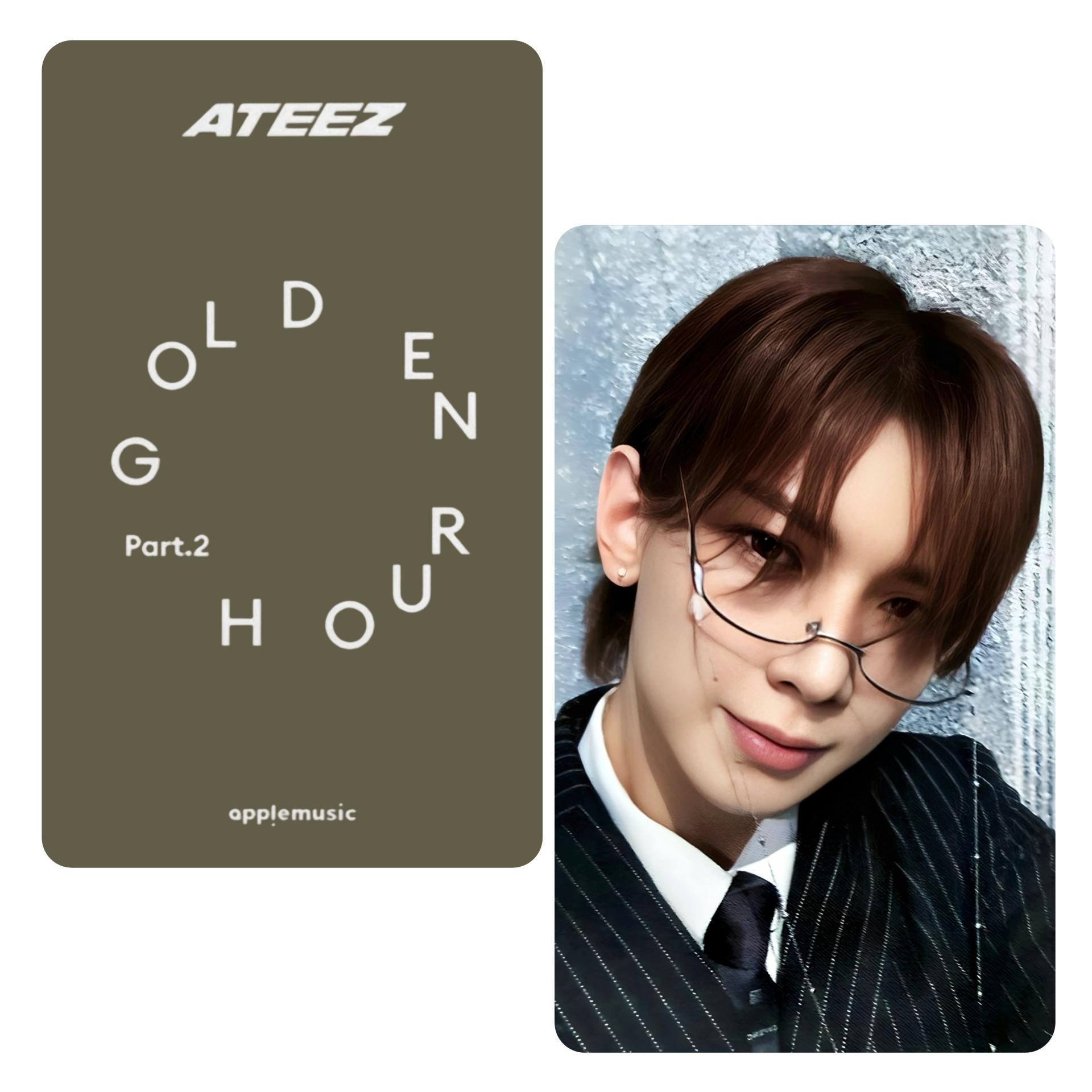 ATEEZ Golden Hour 2 Apple Music POB Photocards