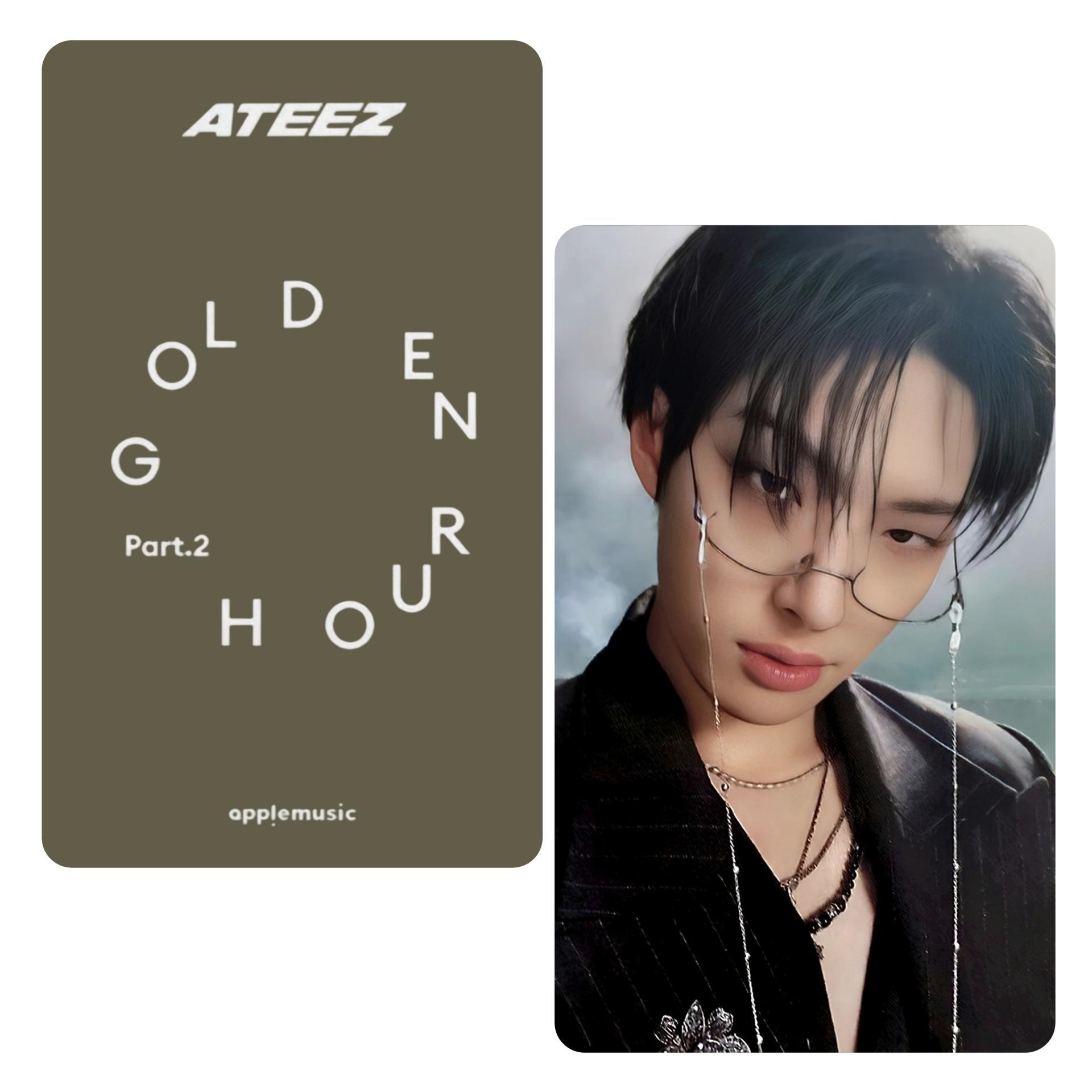 ATEEZ Golden Hour 2 Apple Music POB Photocards