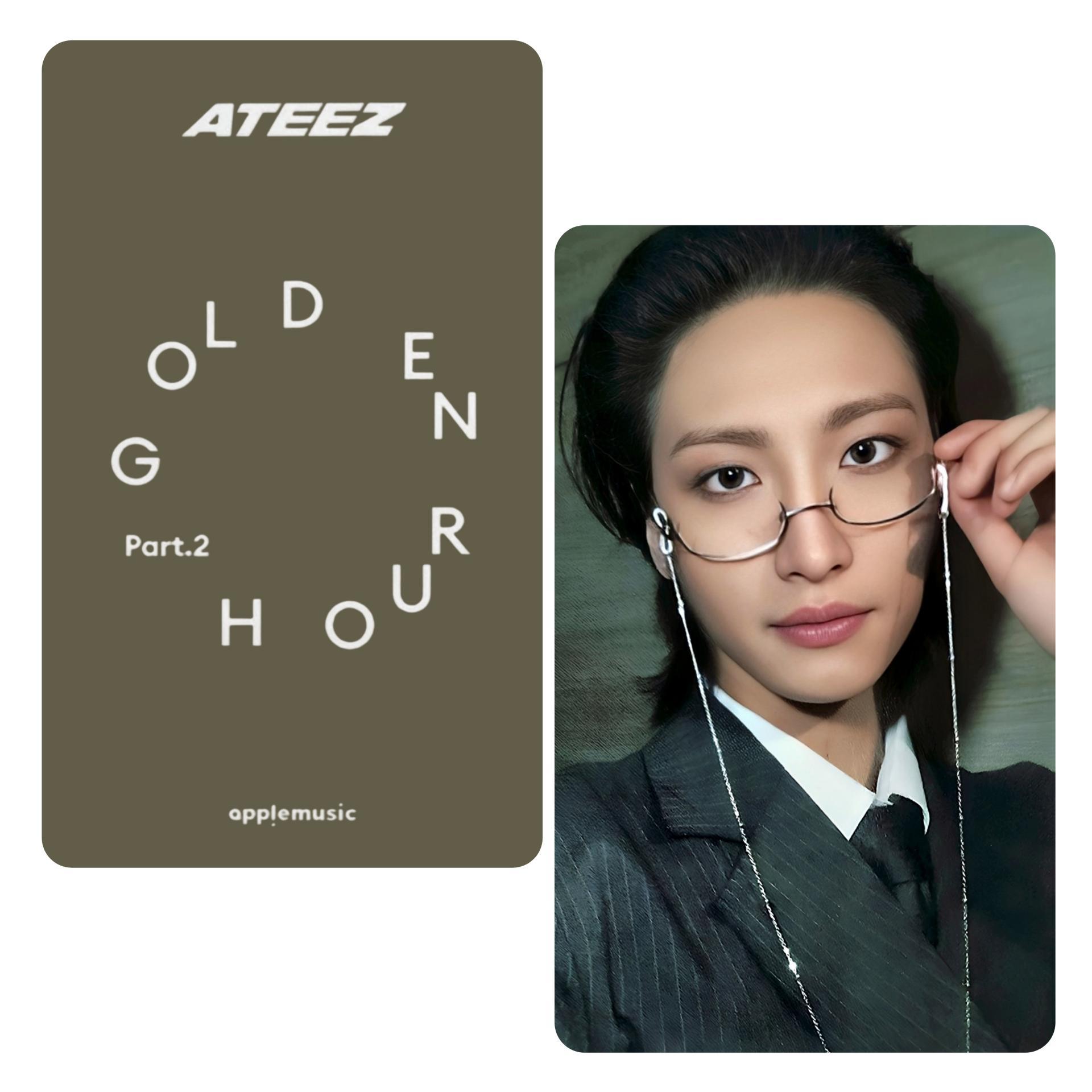 ATEEZ Golden Hour 2 Apple Music POB Photocards