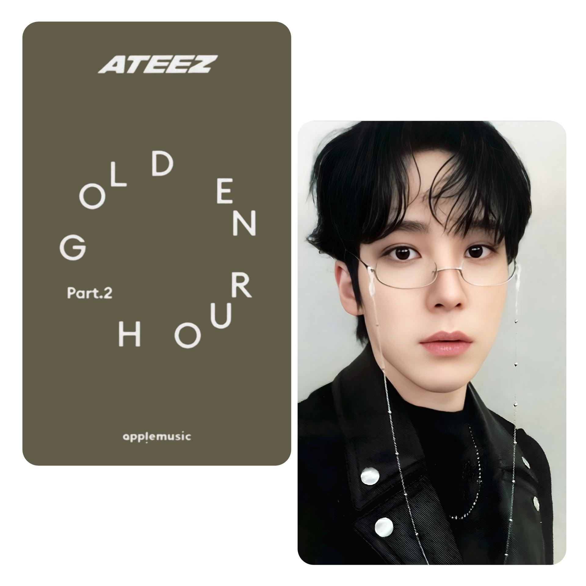 ATEEZ Golden Hour 2 Apple Music POB Photocards