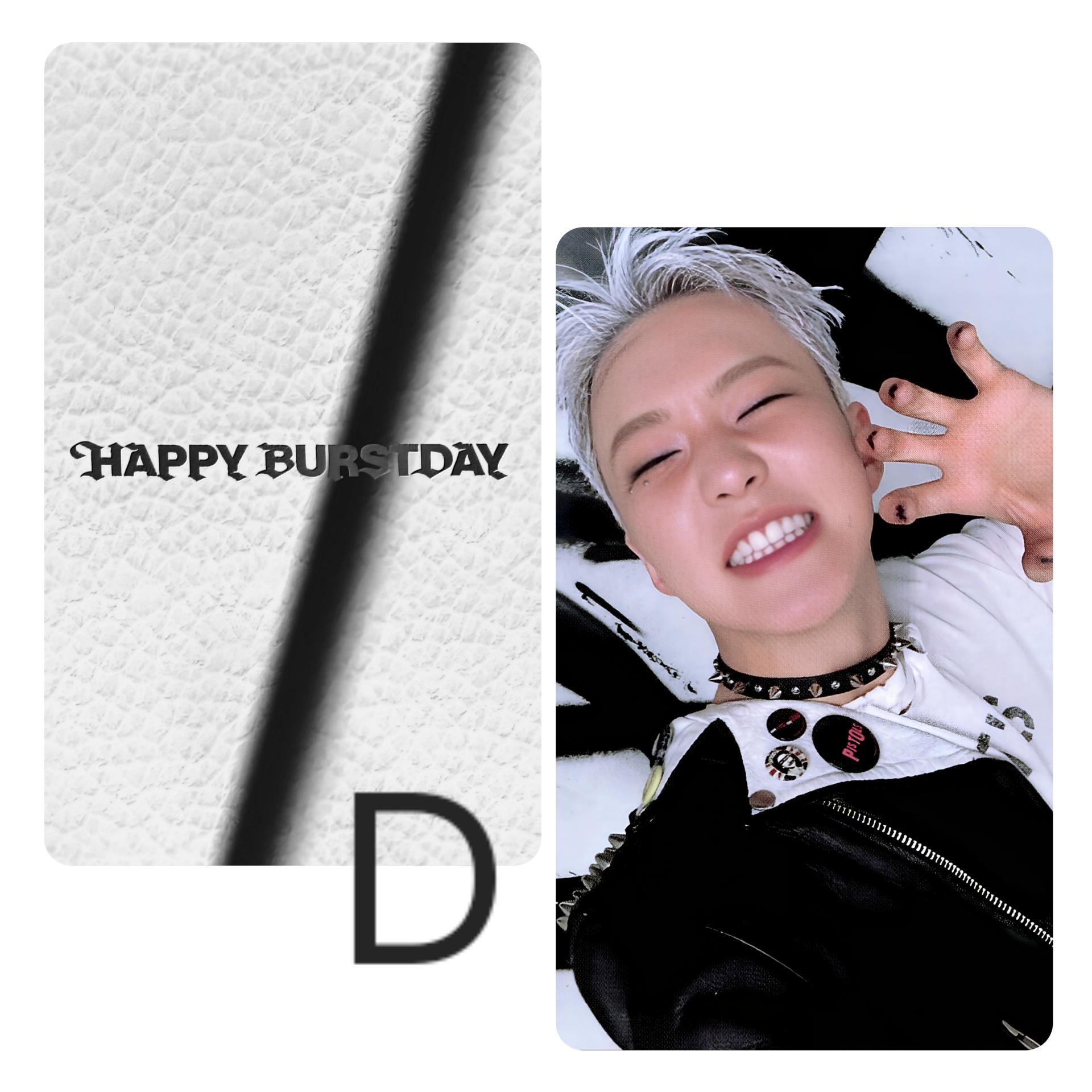 Hoshi : Happy Burstday -  Daredevil Photocards 