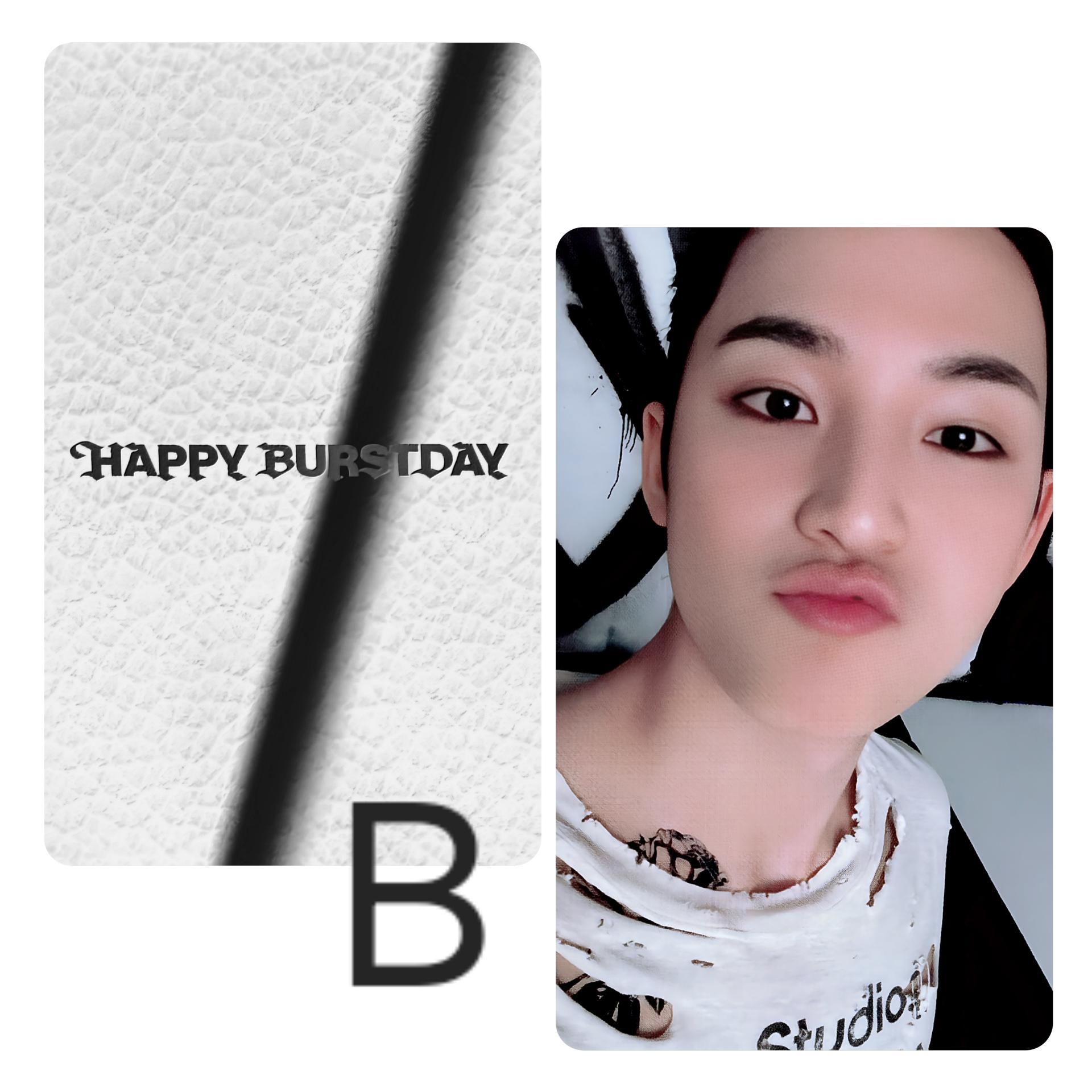 Mingyu : Happy Burstday -  Daredevil Photocards 