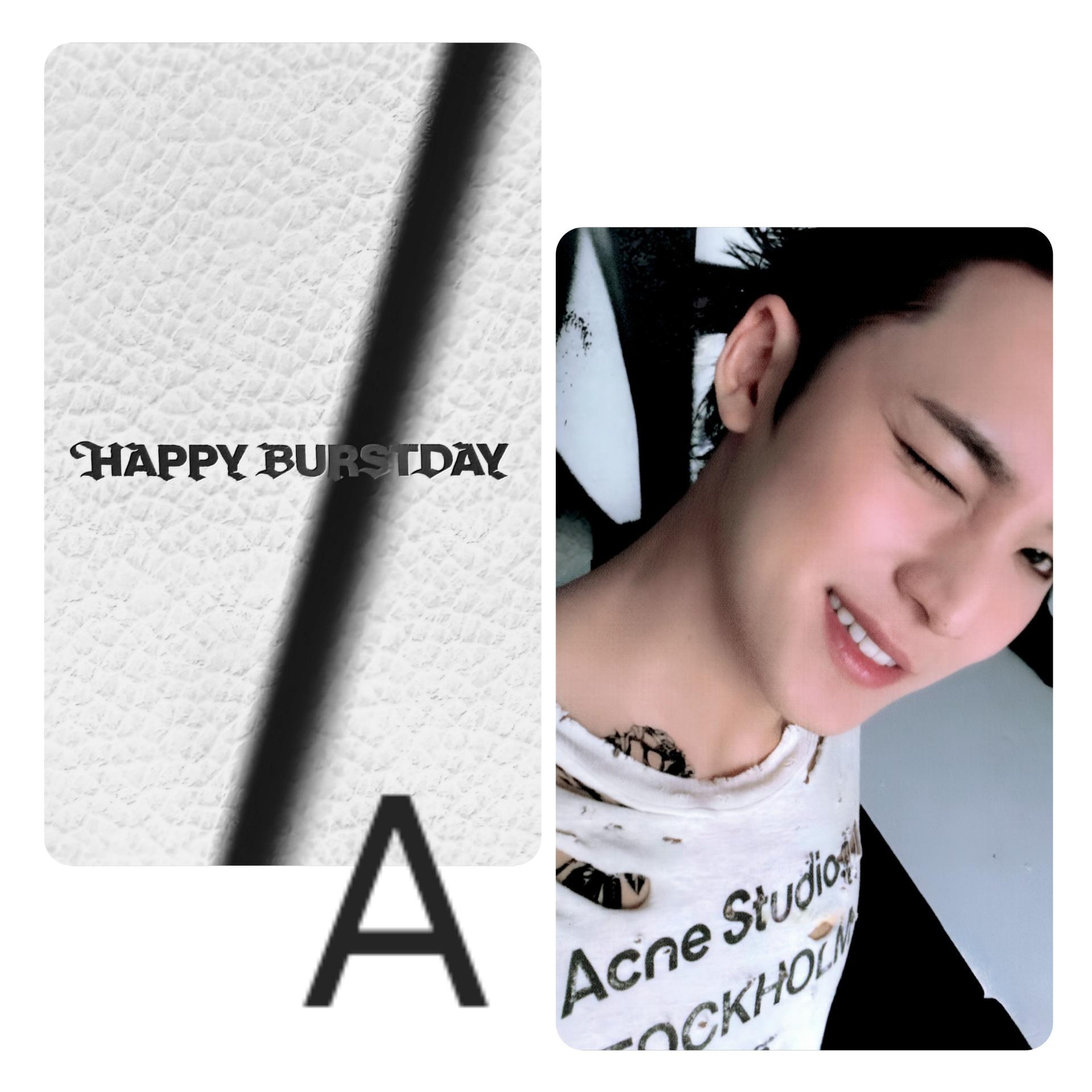 Mingyu : Happy Burstday -  Daredevil Photocards 
